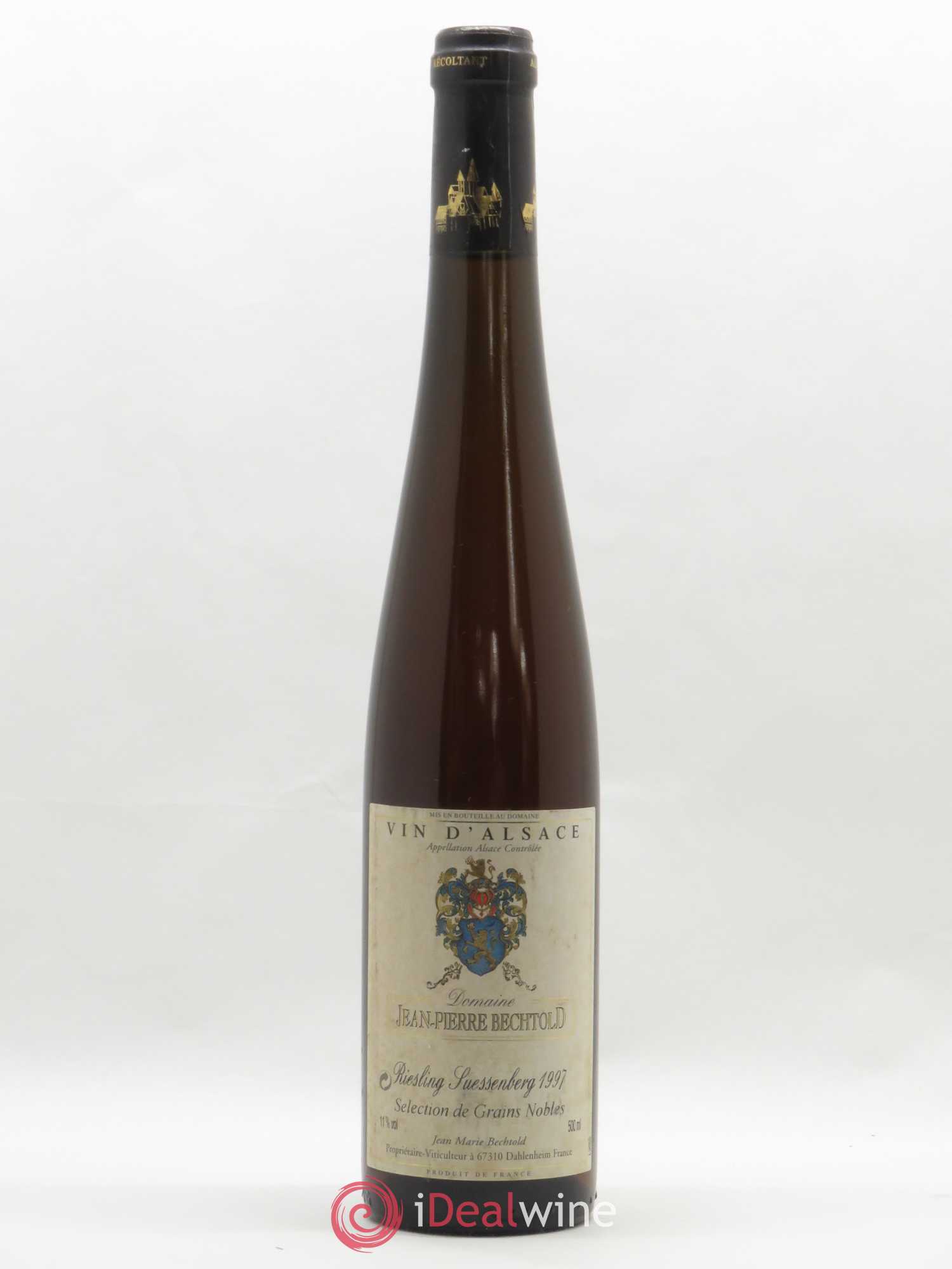 Riesling Sélection de Grains Nobles Suessenberg Domaine Bechtold 50cl 1997 - Posten von 1 Flasche - 0