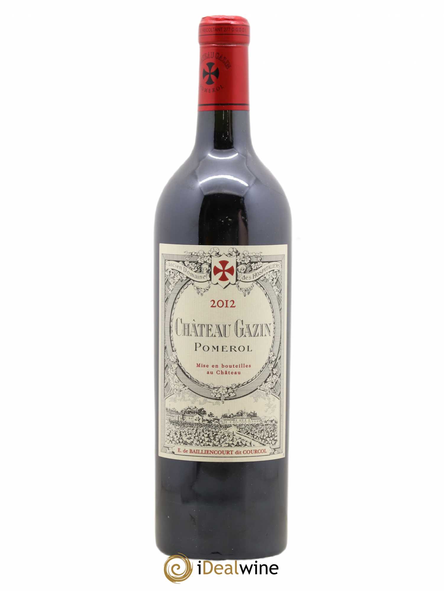 Château Gazin 2012 - Lot de 1 bouteille - 0