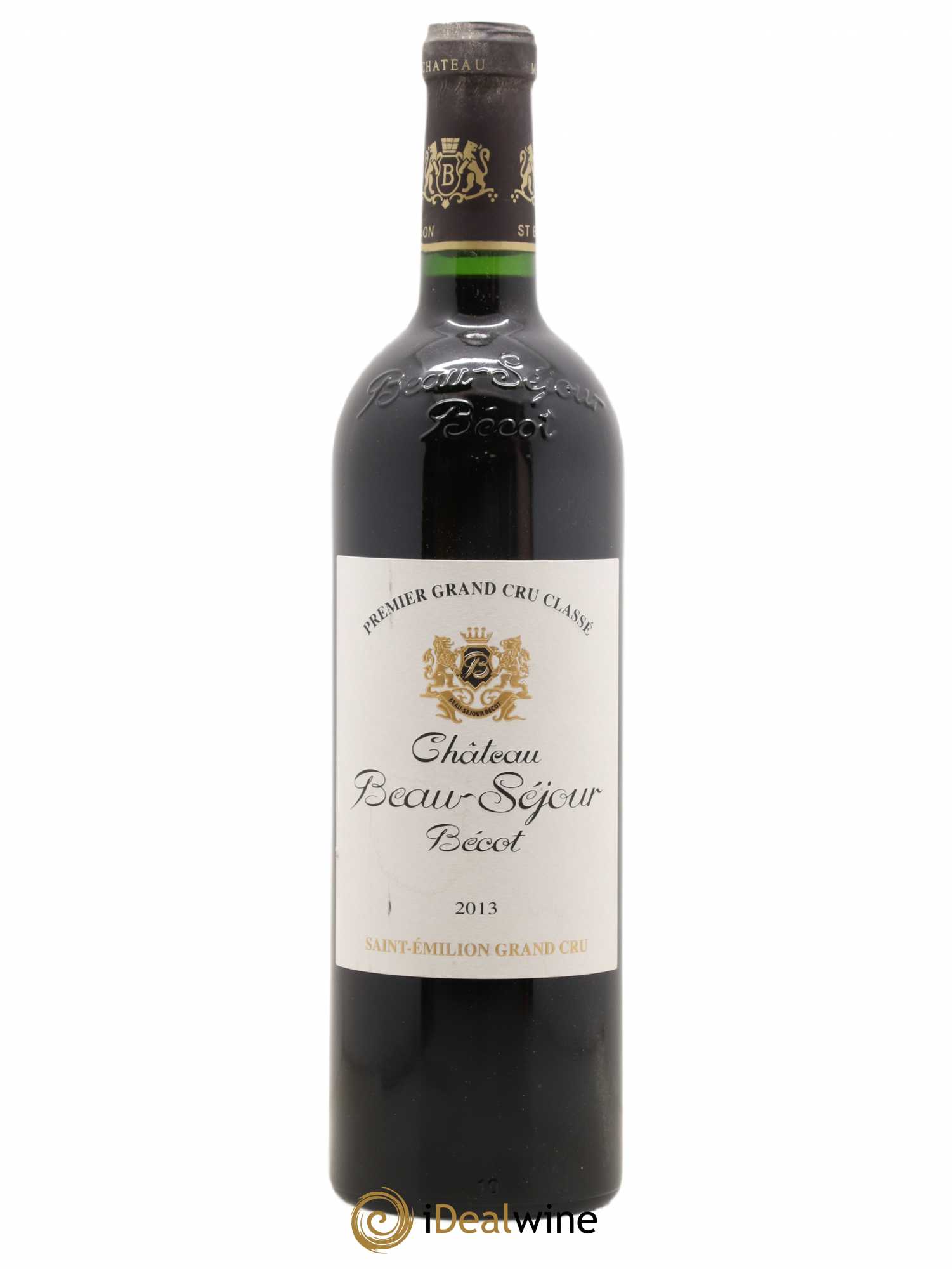 Château Beau-Séjour Bécot 1er Grand Cru Classé B 2013 - Lot de 1 bouteille - 0