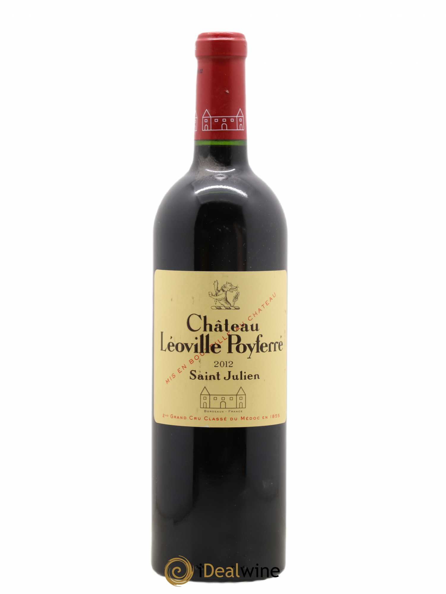 Château Léoville Poyferré 2ème Grand Cru Classé 2012 - Lot de 1 bouteille - 0