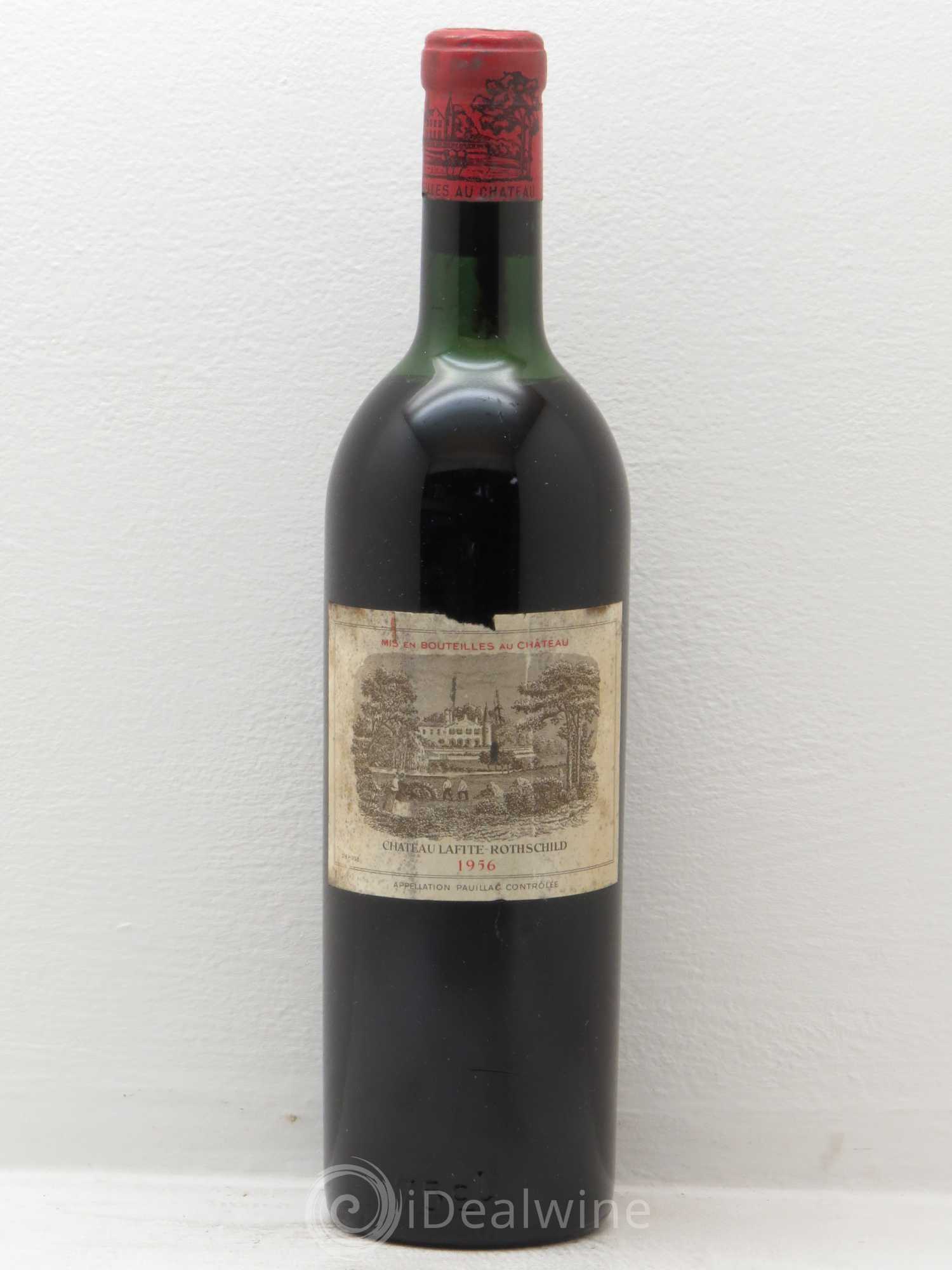 Château Lafite Rothschild 1er Grand Cru Classé 1956 - Lot de 1 bouteille - 0