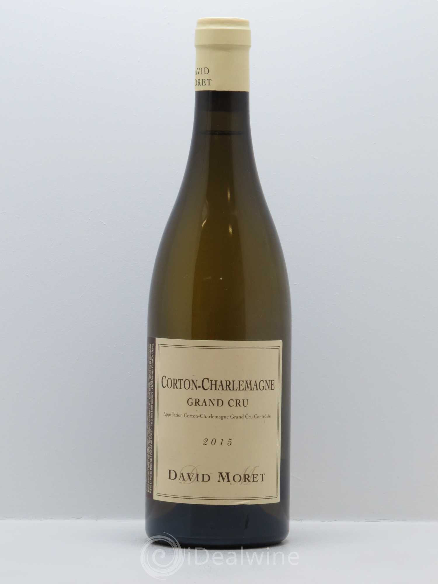 Corton-Charlemagne Grand Cru David Moret (Domaine) 2015 - Lot de 1 bouteille - 0