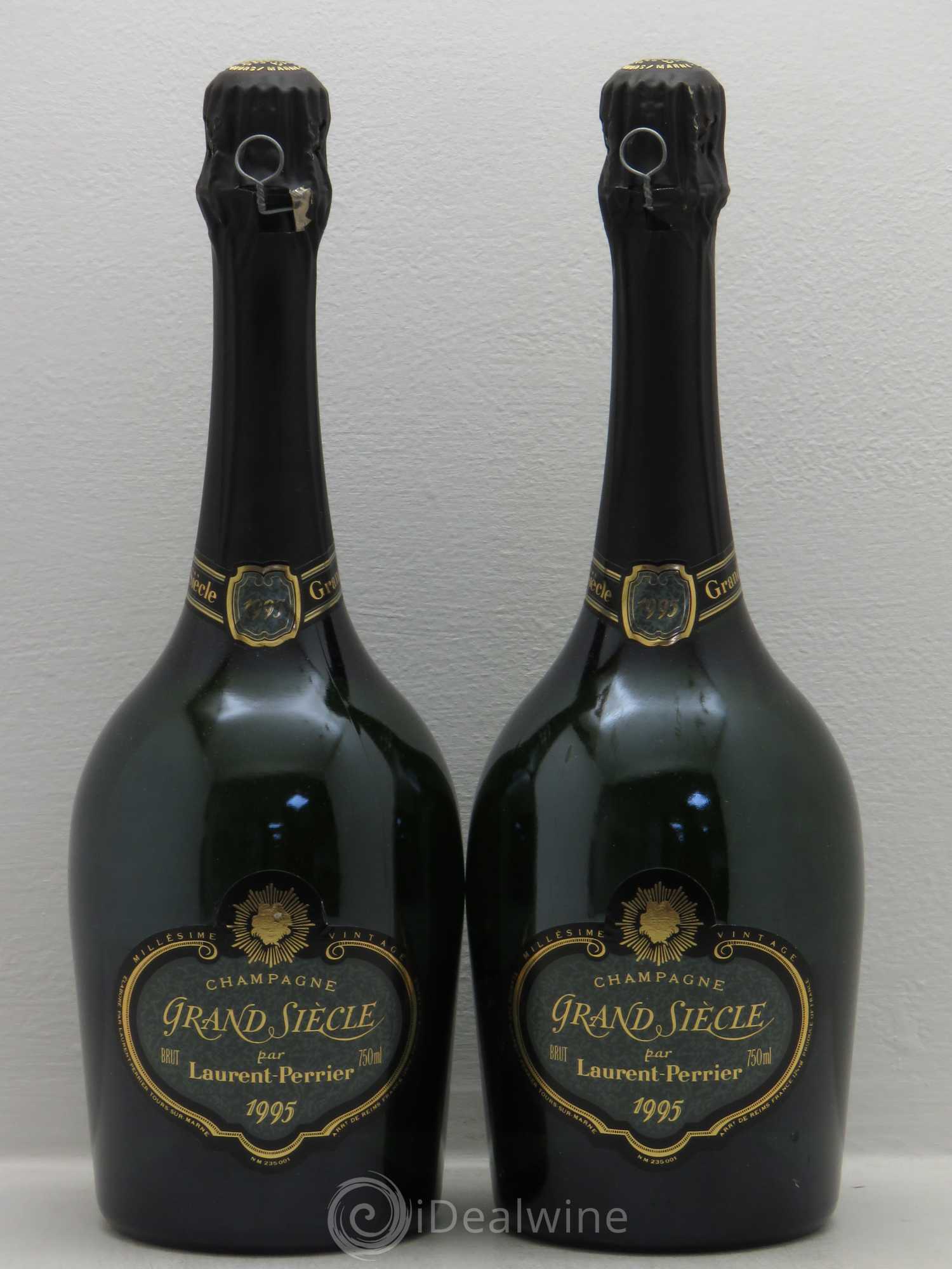 Grand Siècle Laurent Perrier 1995 - Lot de 2 bouteilles - 0