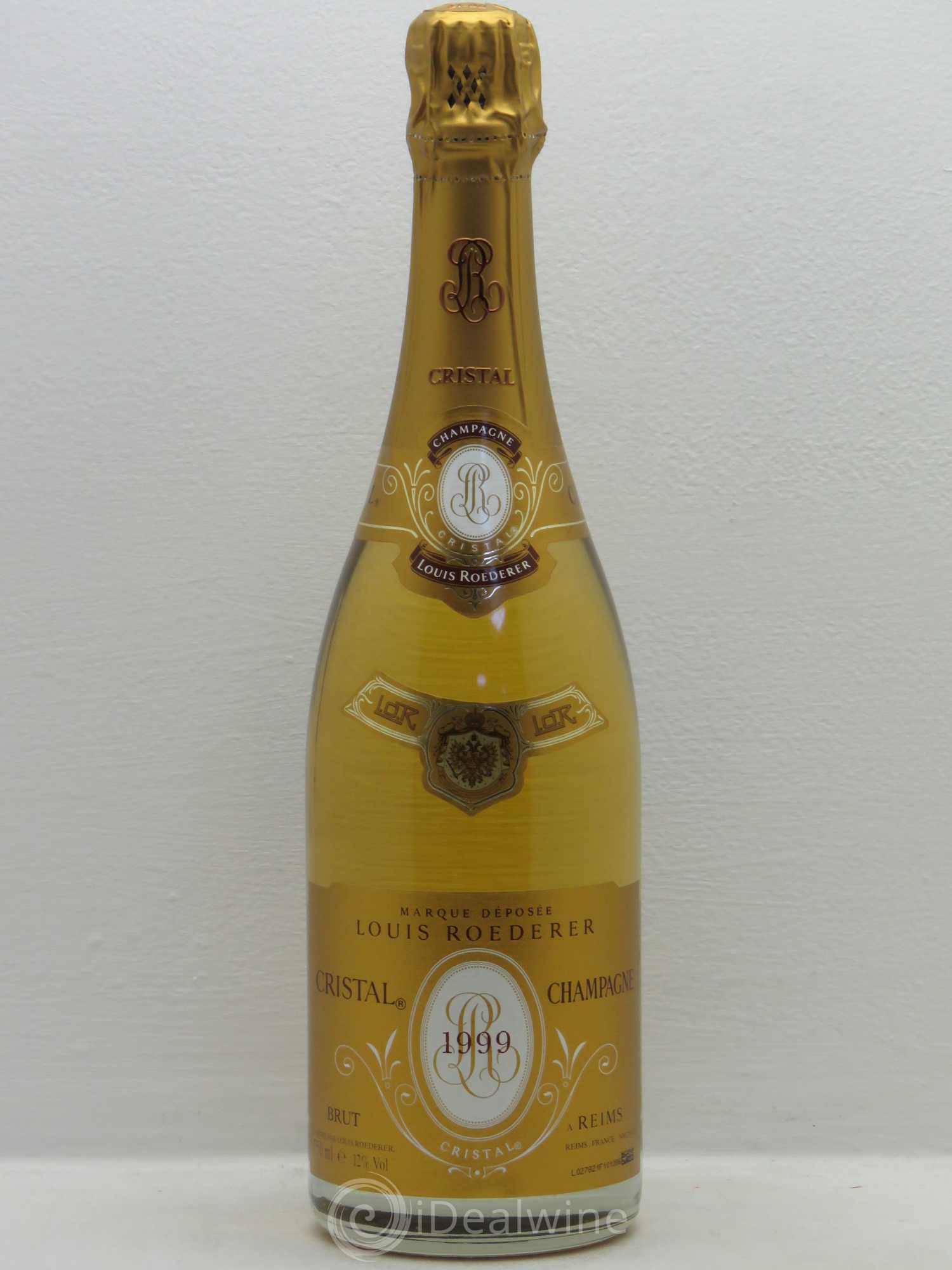 Cristal Louis Roederer 1999 - Lot de 1 bouteille - 0