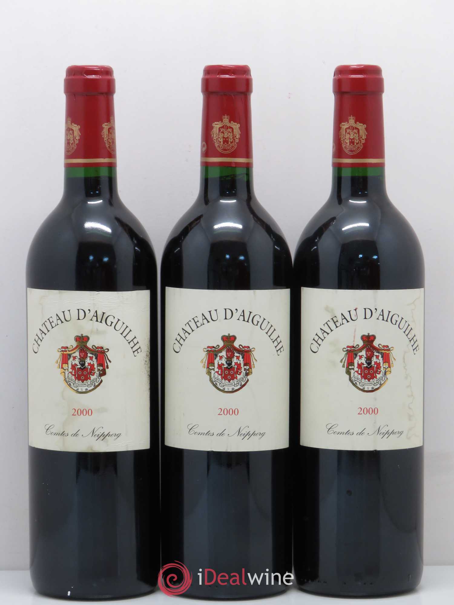 Château d' Aiguilhe 2000 - Lot de 6 bouteilles - 1