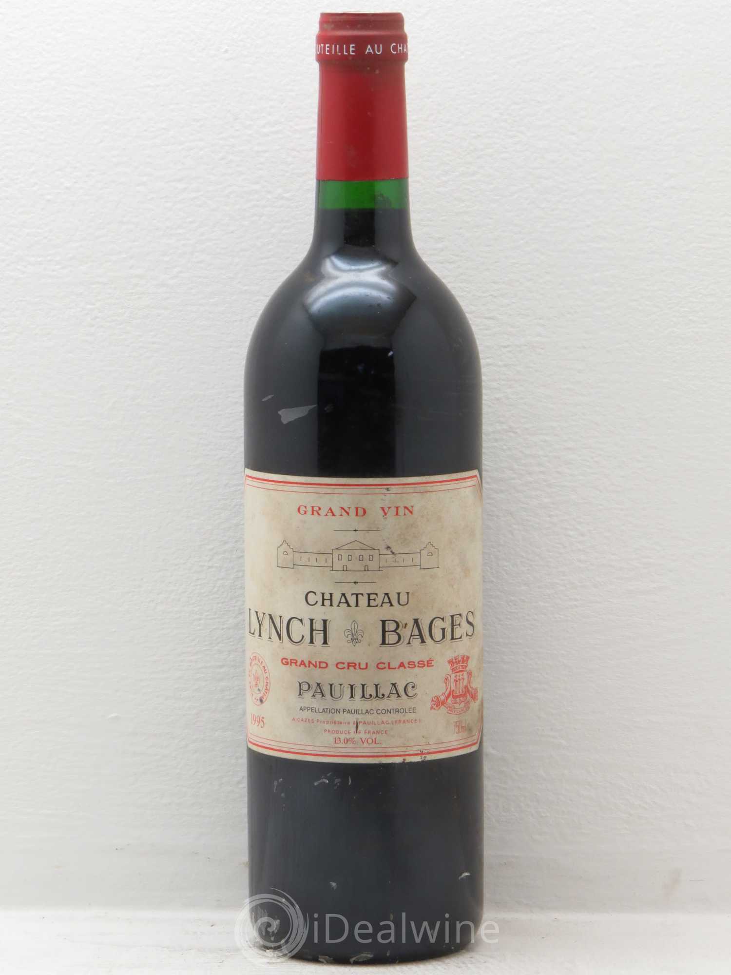 Château Lynch Bages 5ème Grand Cru Classé 1995 - Lot de 1 bouteille - 0