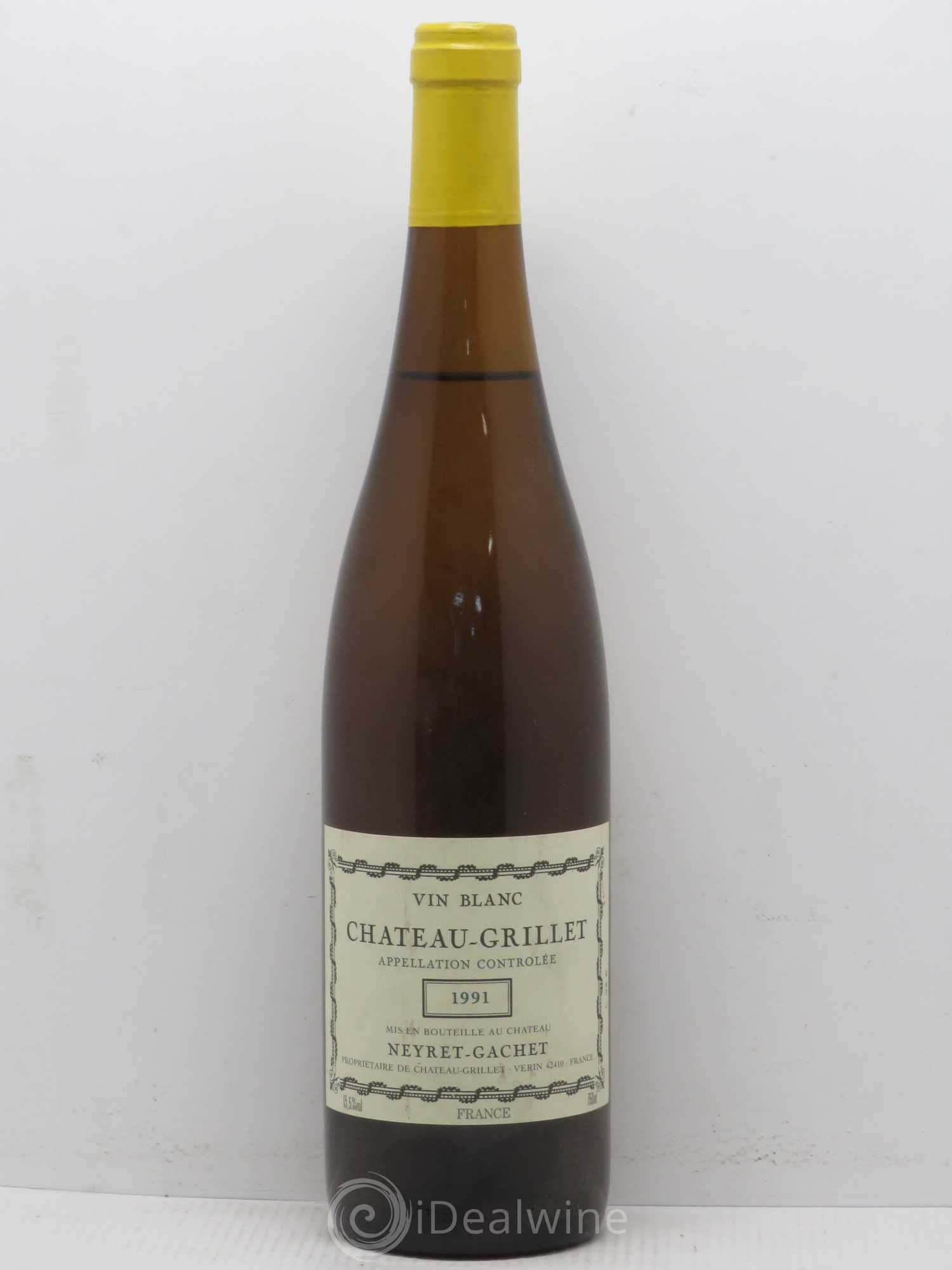 Château Grillet Château-Grillet 1991 - Lot de 1 bouteille - 0