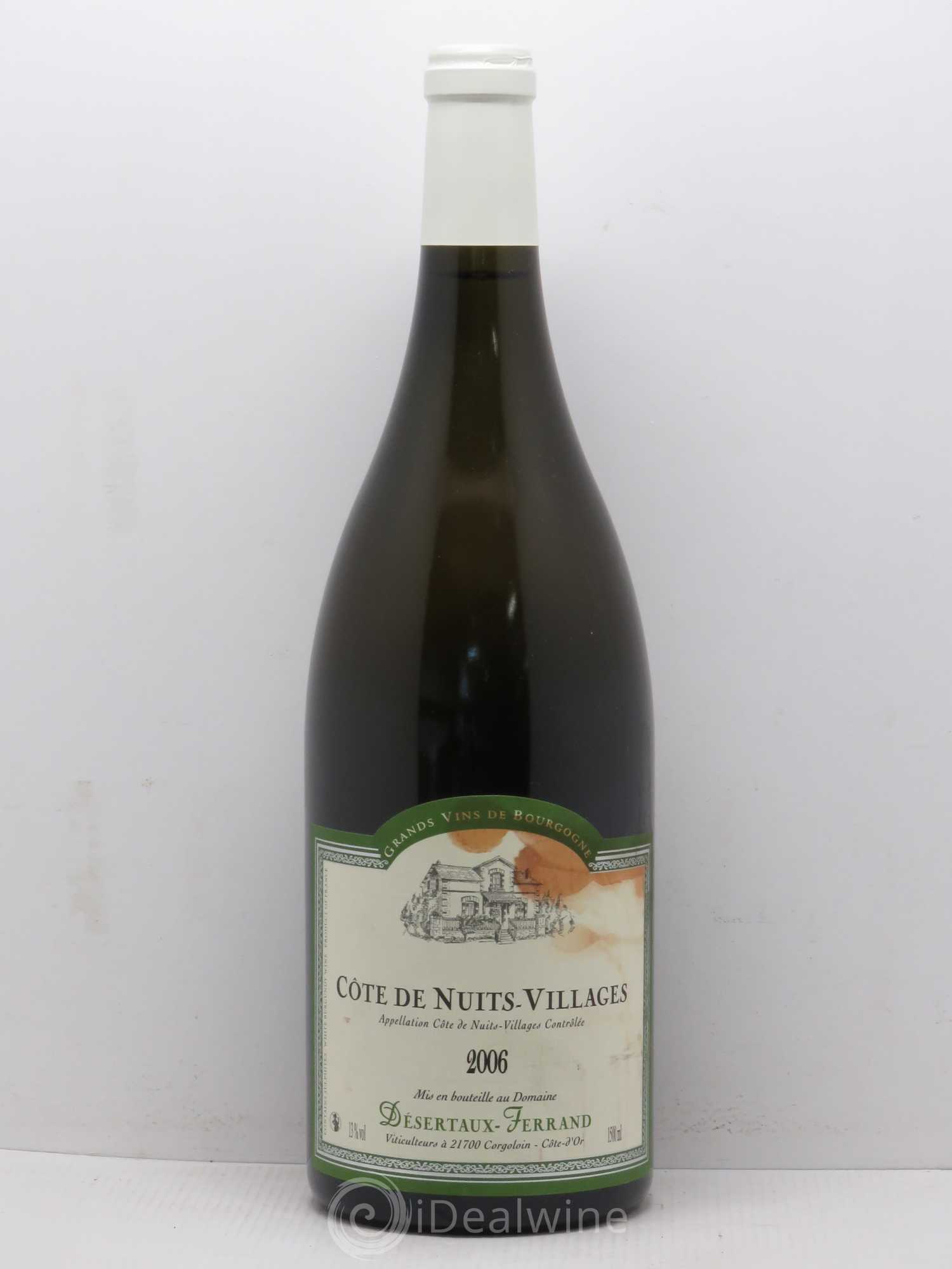 Côte de Nuits-Villages Domaine Dessertaux & Ferrard 2006 - Posten von 1 Magnum - 0