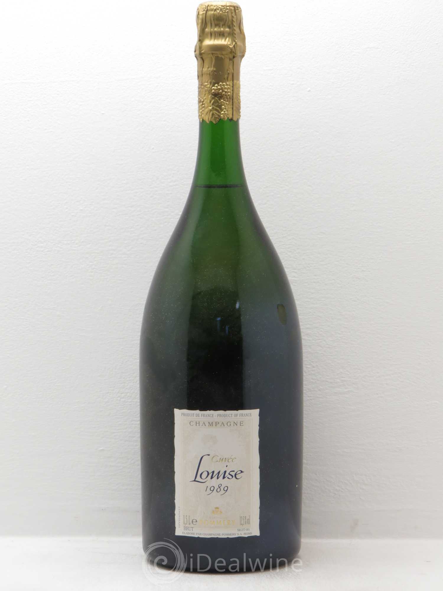 Cuvée Louise Pommery 1989 - Lot de 1 bouteille - 0