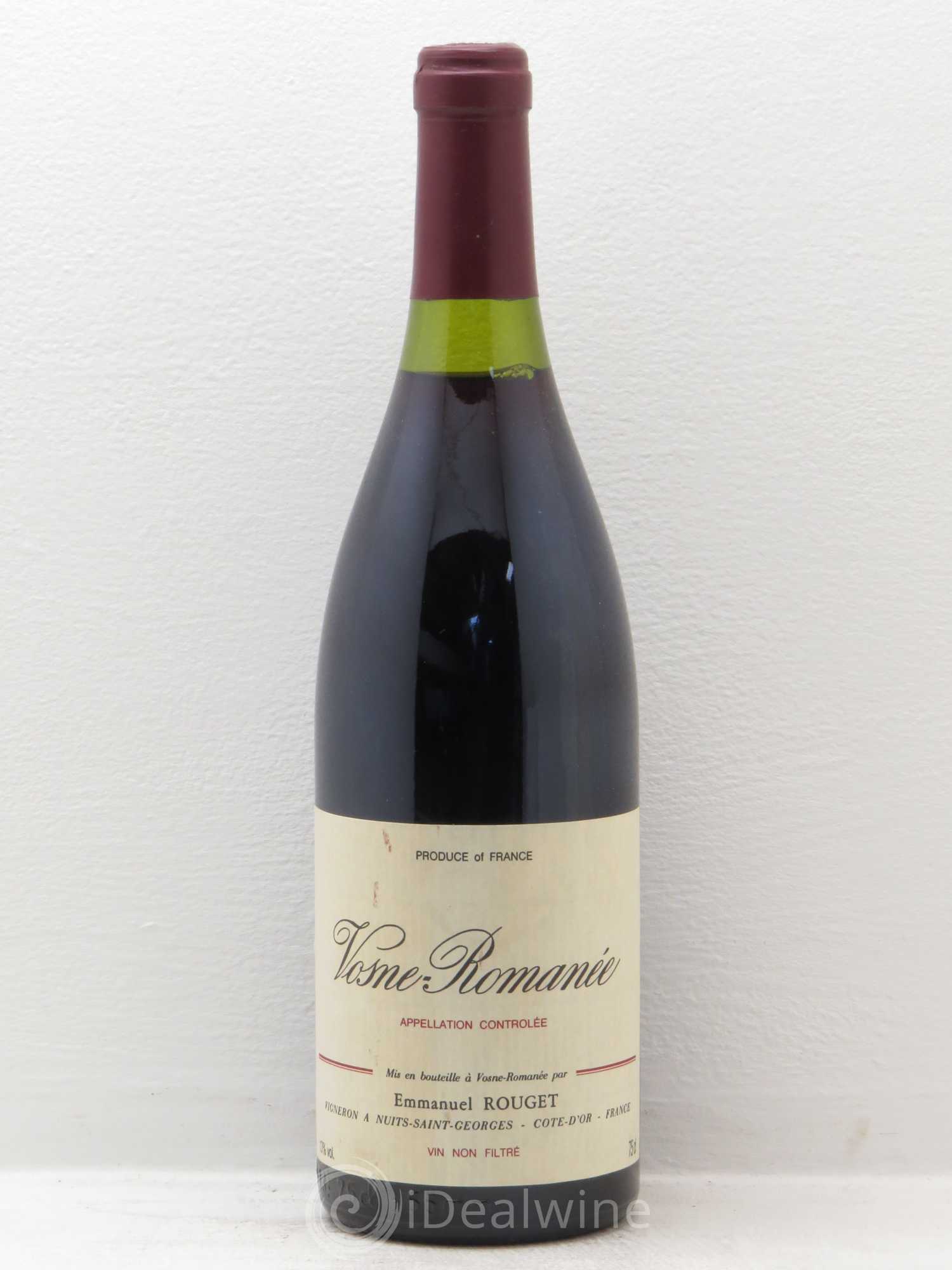 Vosne-Romanée Emmanuel Rouget - Posten von 1 Flasche - 0