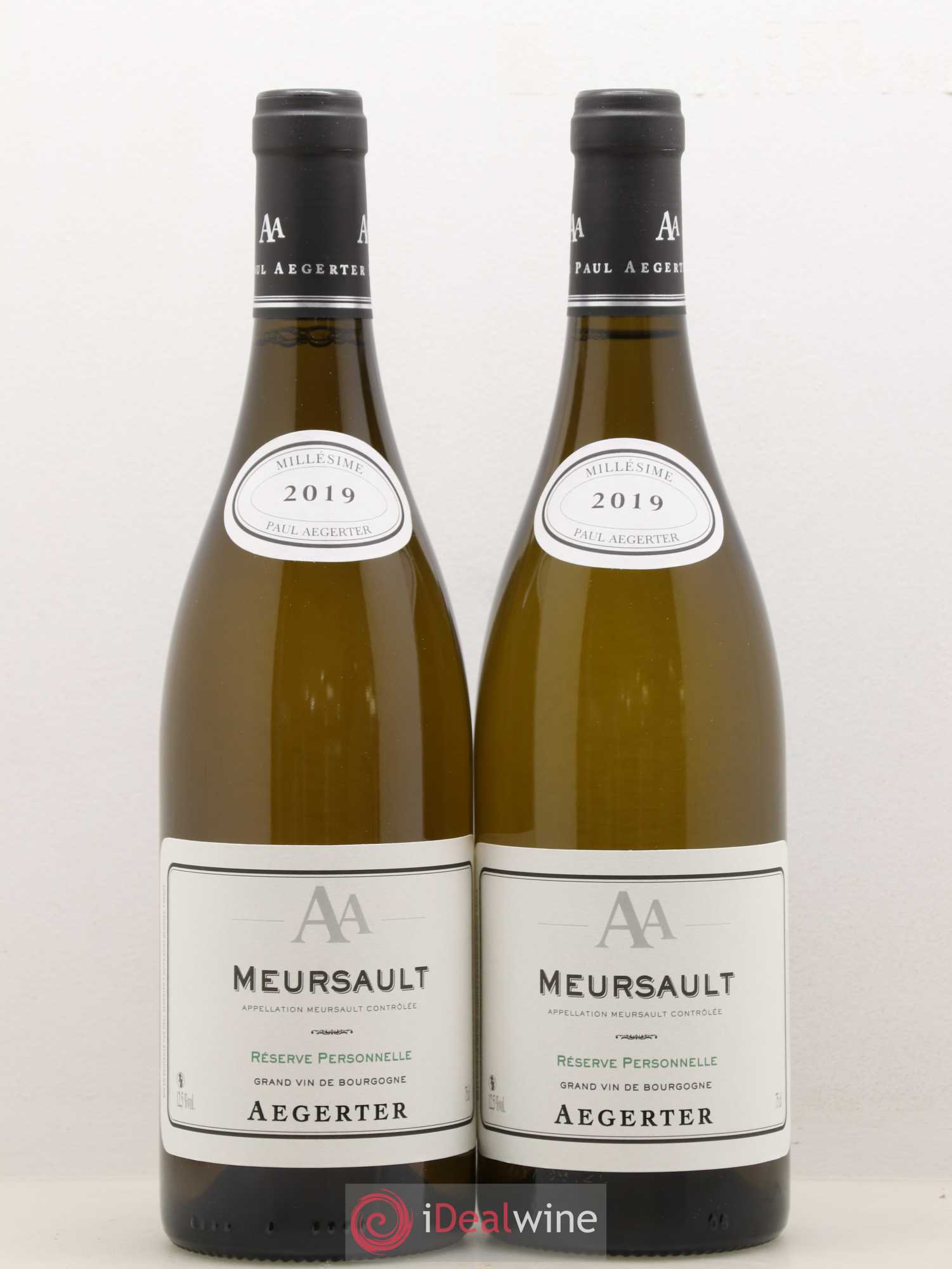 Meursault Aegerter Réserve personnelle 2019 - Posten von 2 Flaschen - 0