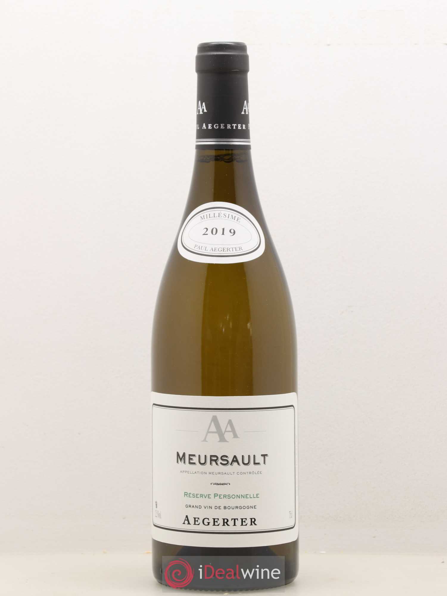 Meursault Aegerter Réserve personnelle 2019 - Lot de 1 bouteille - 0