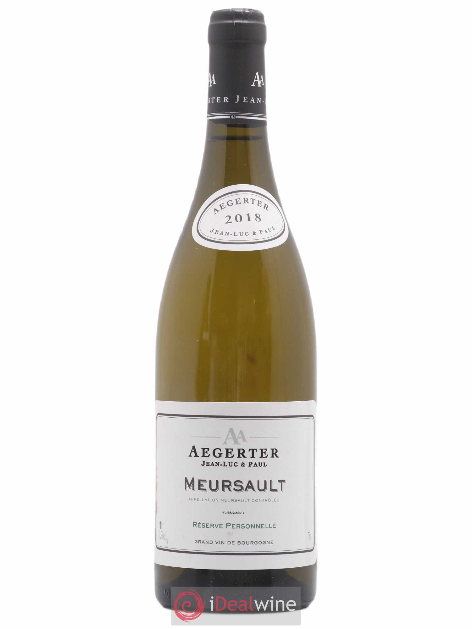 Meursault Aegerter Reserve personnelle 2018 - Posten von 1 Flasche - 0