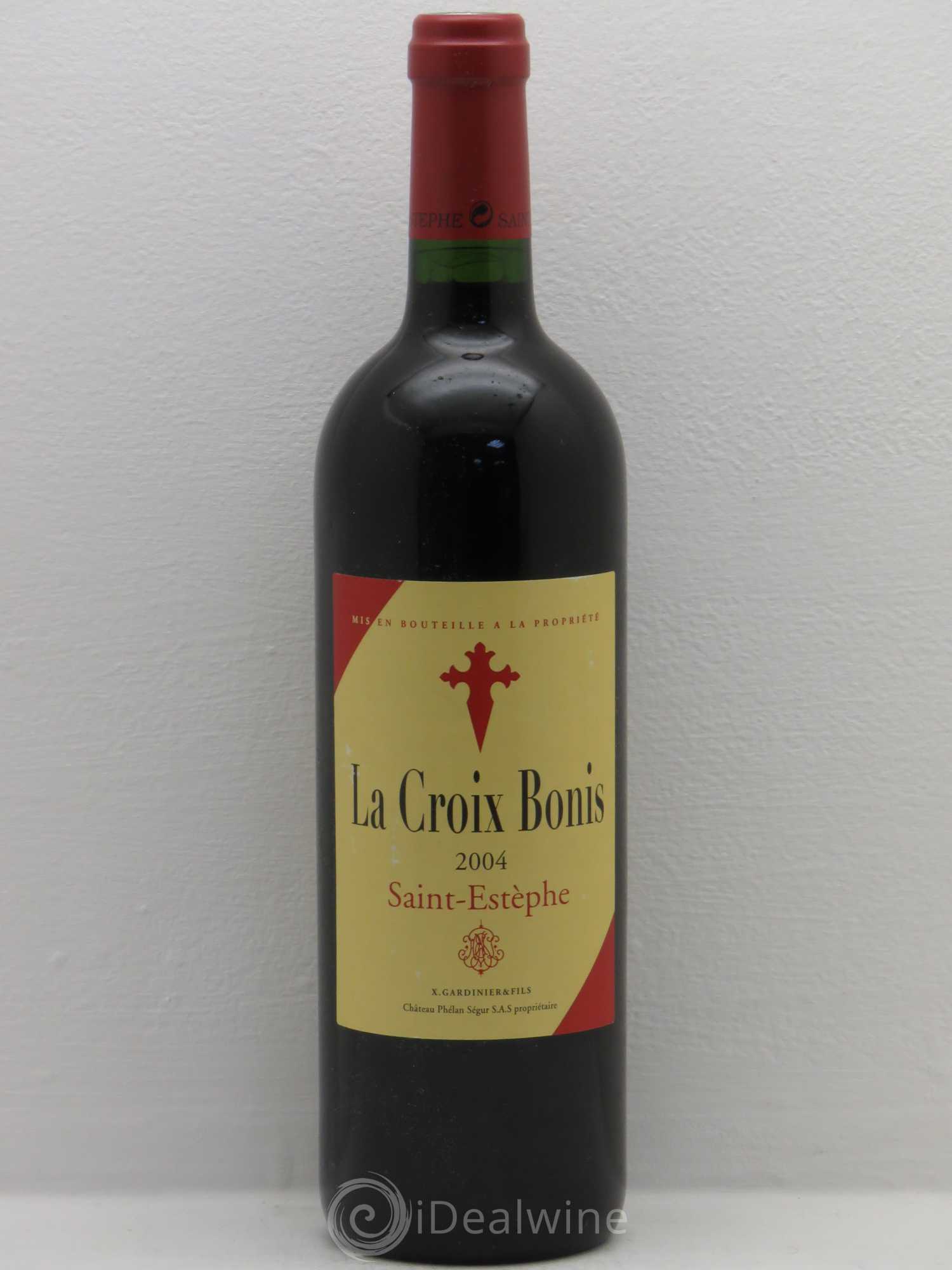 Saint-Estèphe Château Croix Bonis (sans prix de réserve) 2004 - Posten von 1 Flasche - 0