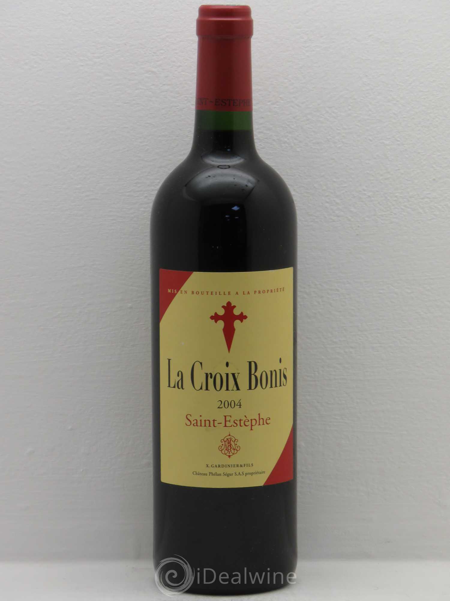 Saint-Estèphe Château Croix Bonis (sans prix de réserve) 2004 - Posten von 1 Flasche - 0