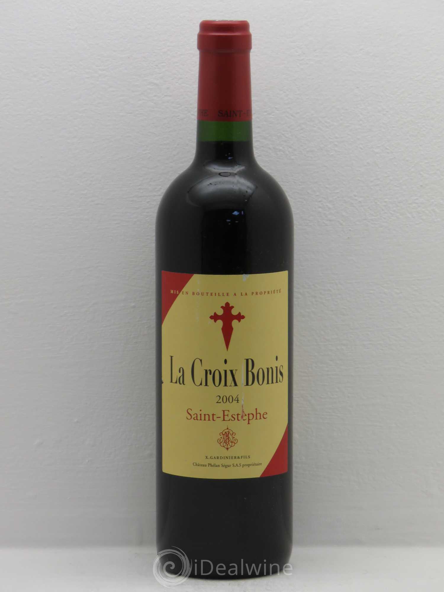 Saint-Estèphe Château Croix Bonis (sans prix de réserve) 2004 - Posten von 1 Flasche - 0