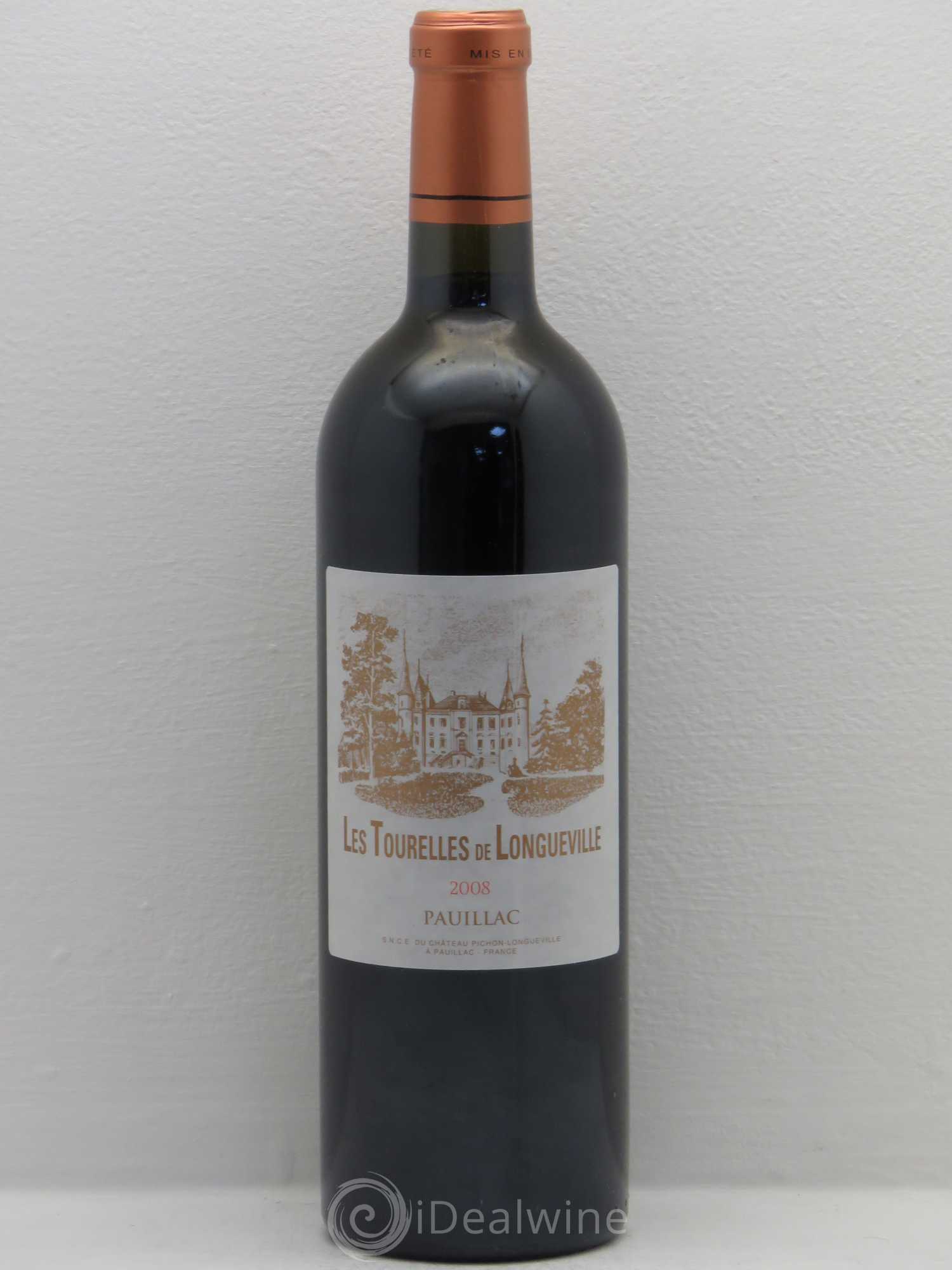 Les Tourelles de Longueville Second Vin (sans prix de réserve) 2008 - Lot de 1 bouteille - 0