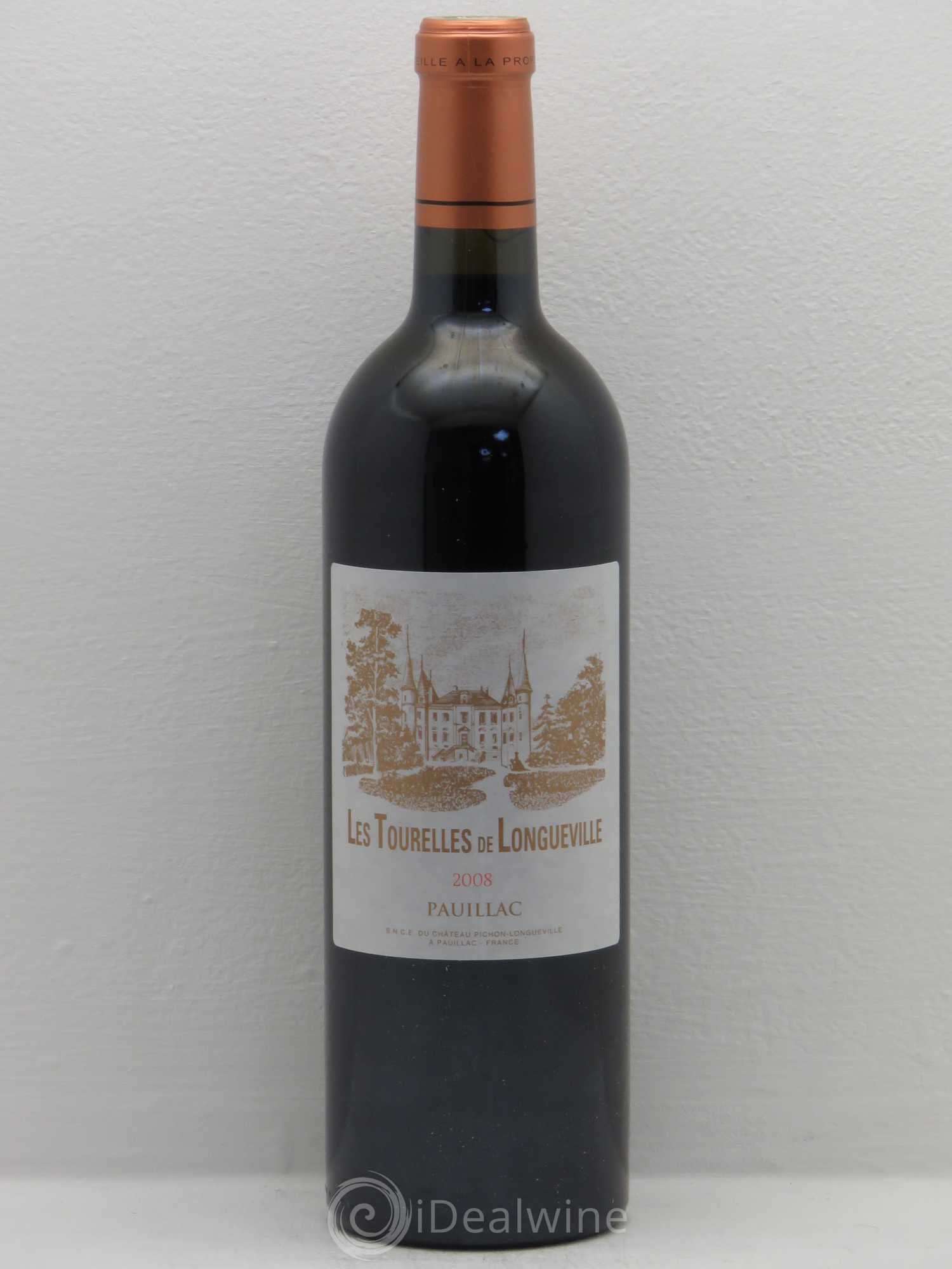 Les Tourelles de Longueville Second Vin (sans prix de réserve) 2008 - Lot de 1 bouteille - 0
