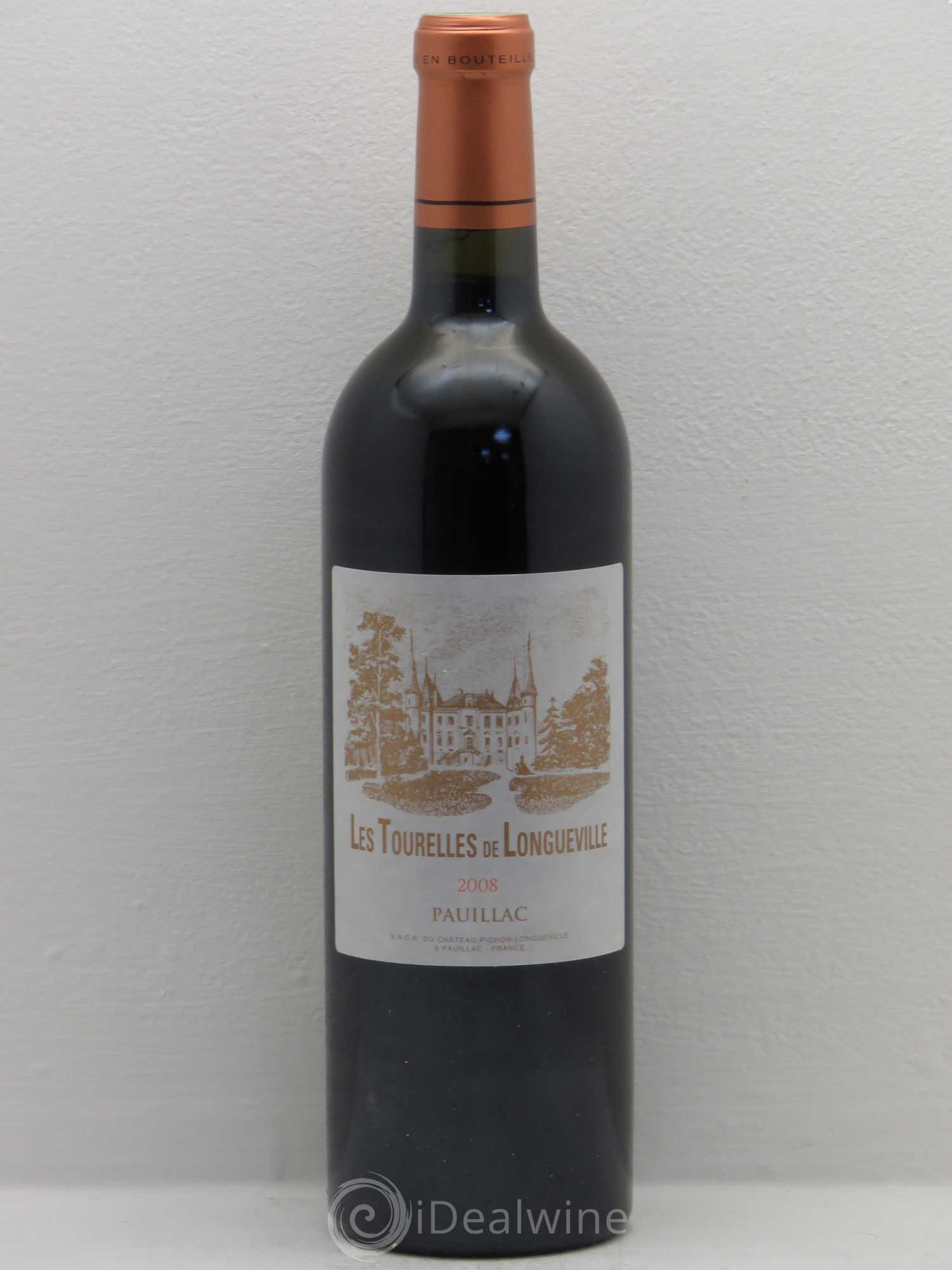 Les Tourelles de Longueville Second Vin (sans prix de réserve) 2008 - Lot de 1 bouteille - 0