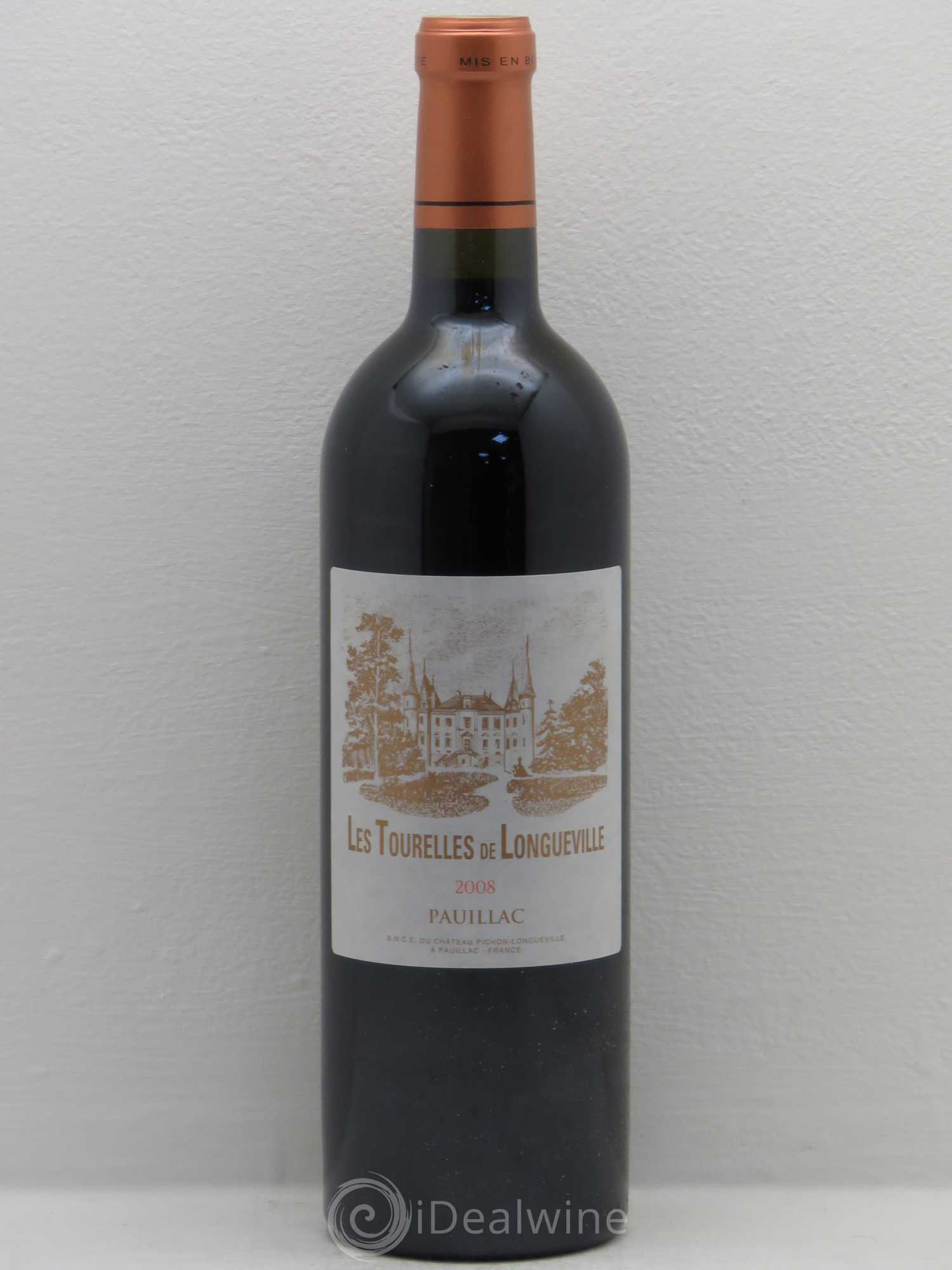 Les Tourelles de Longueville Second Vin (sans prix de réserve) 2008 - Lot de 1 bouteille - 0