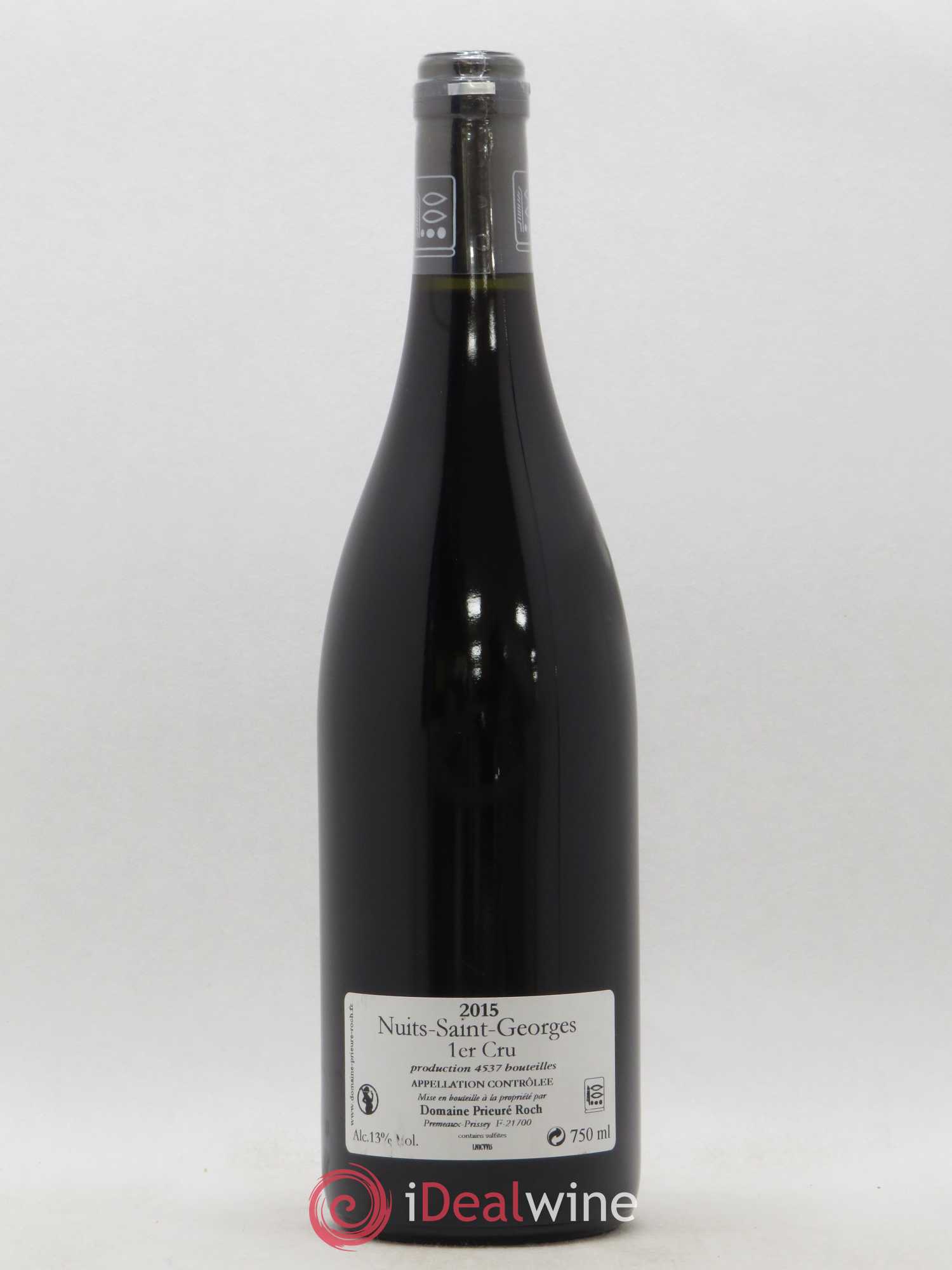 Nuits-Saint-Georges 1er Cru Vieilles Vignes Prieuré Roch 2015 - Lot de 1 bouteille - 1