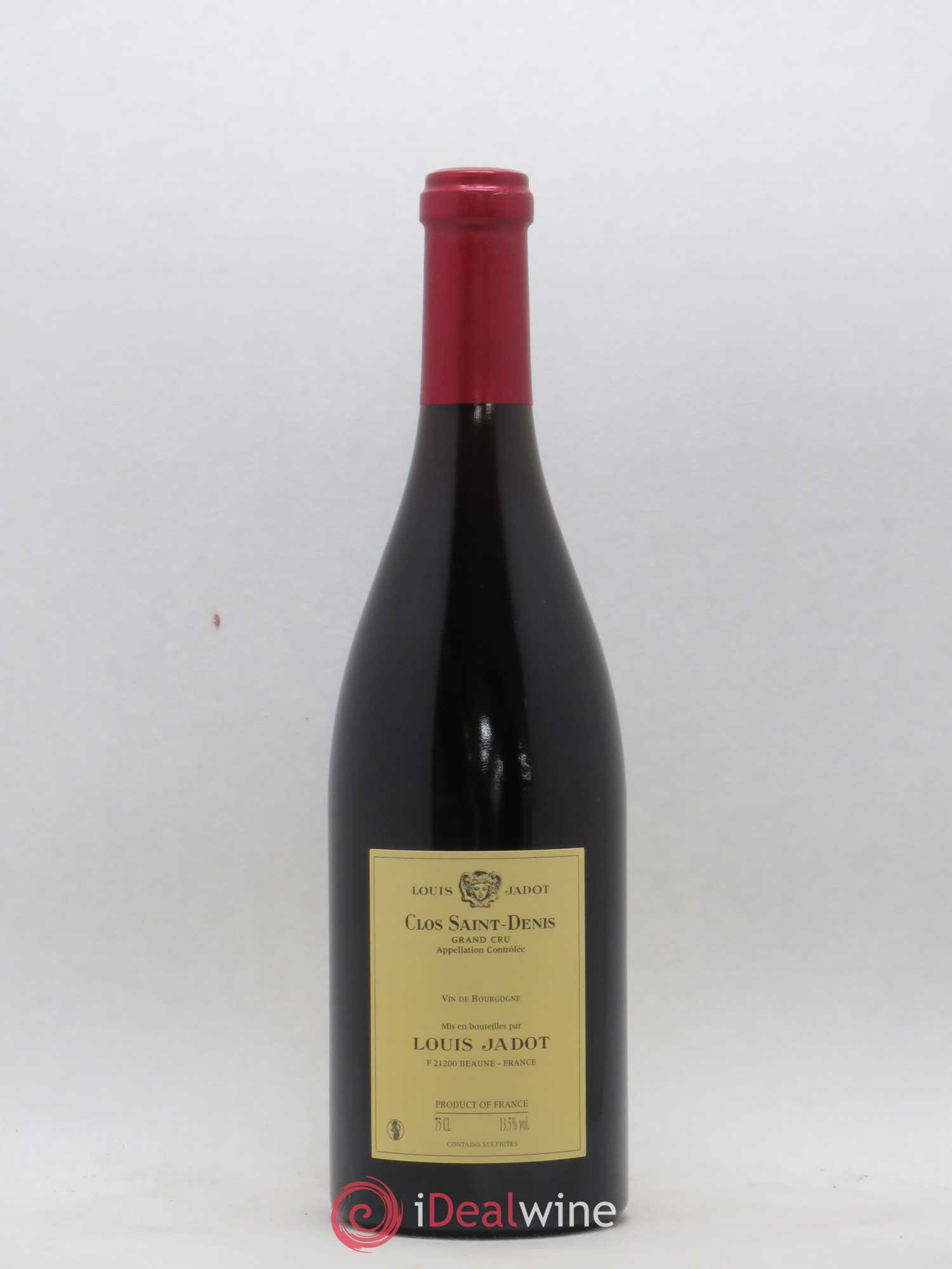 Clos Saint-Denis Grand Cru Maison Louis Jadot 2011 - Lot de 1 bouteille - 1