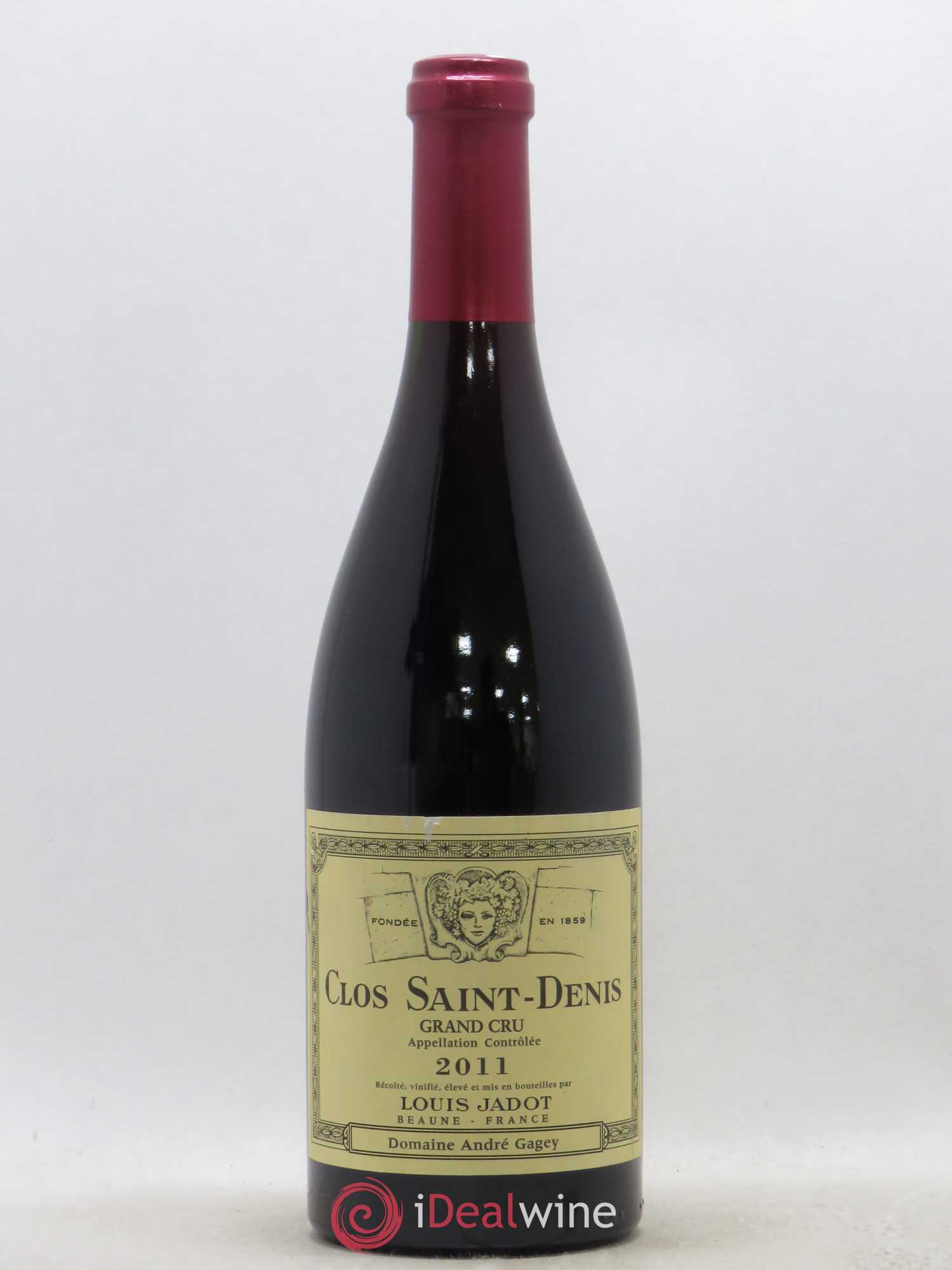 Clos Saint-Denis Grand Cru Maison Louis Jadot 2011 - Lot de 1 bouteille - 0