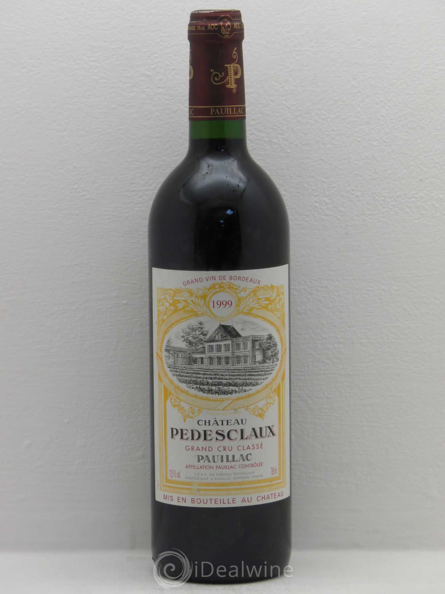 Château Pedesclaux 5ème Grand Cru Classé (sans prix de réserve) 1999 - Lot de 1 bouteille - 0