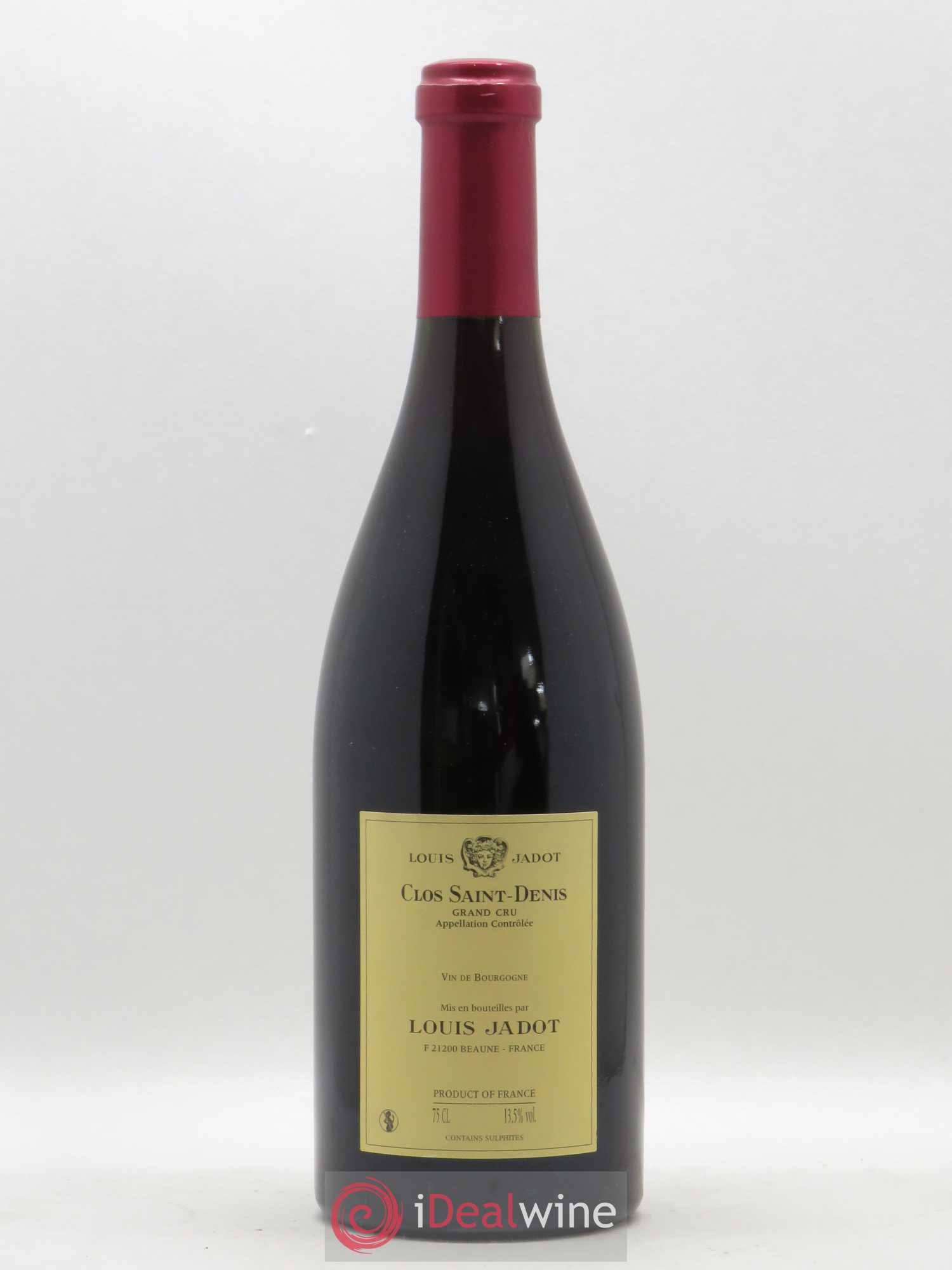 Clos Saint-Denis Grand Cru Maison Louis Jadot 2011 - Lot de 1 bouteille - 1