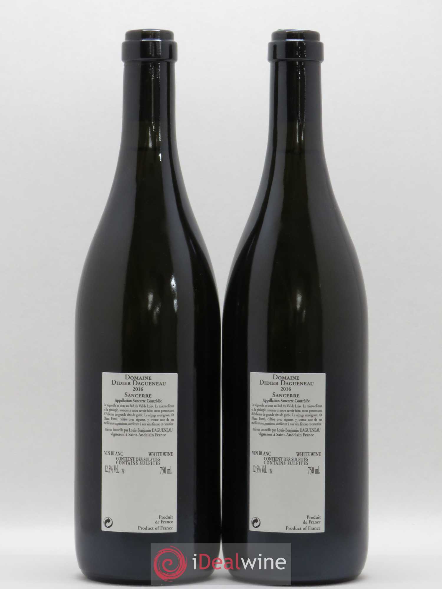 Sancerre En Chailloux Domaine Dagueneau 2016 - Posten von 2 Flaschen - 1