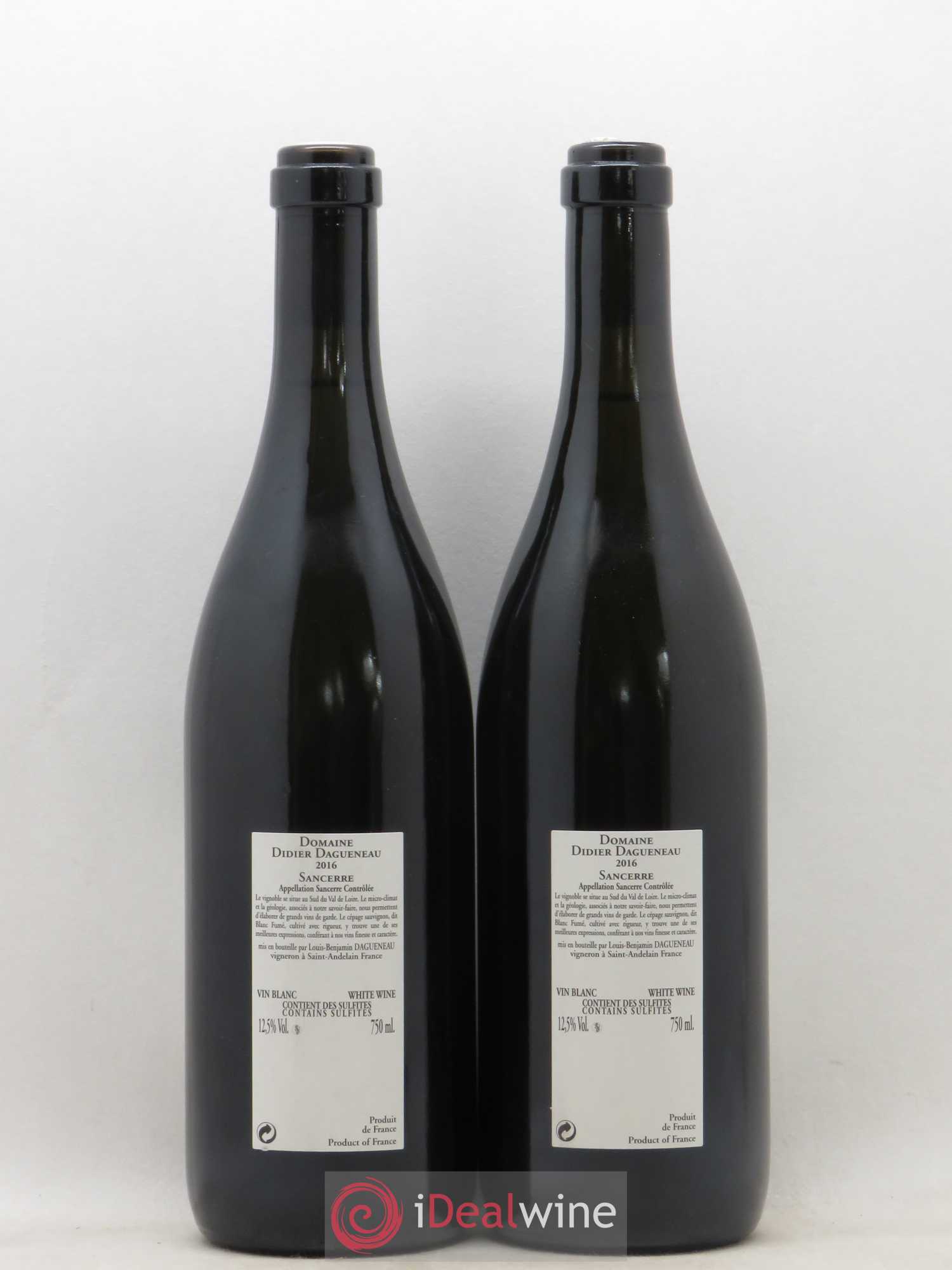 Sancerre En Chailloux Domaine Dagueneau 2016 - Posten von 2 Flaschen - 1