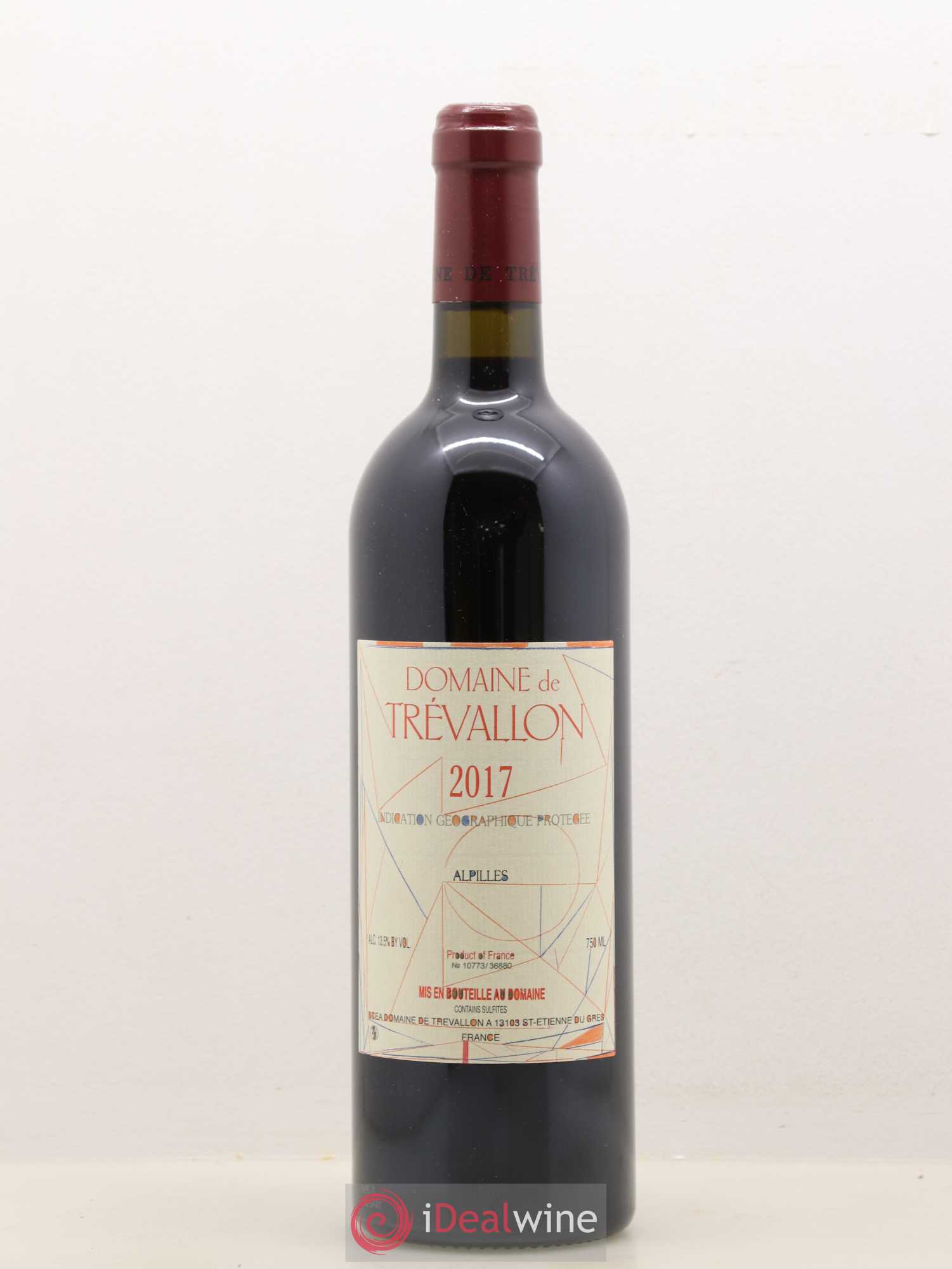 Alpilles Trévallon (Domaine de) Eloi Dürrbach 2017 - Lot de 1 bouteille - 0