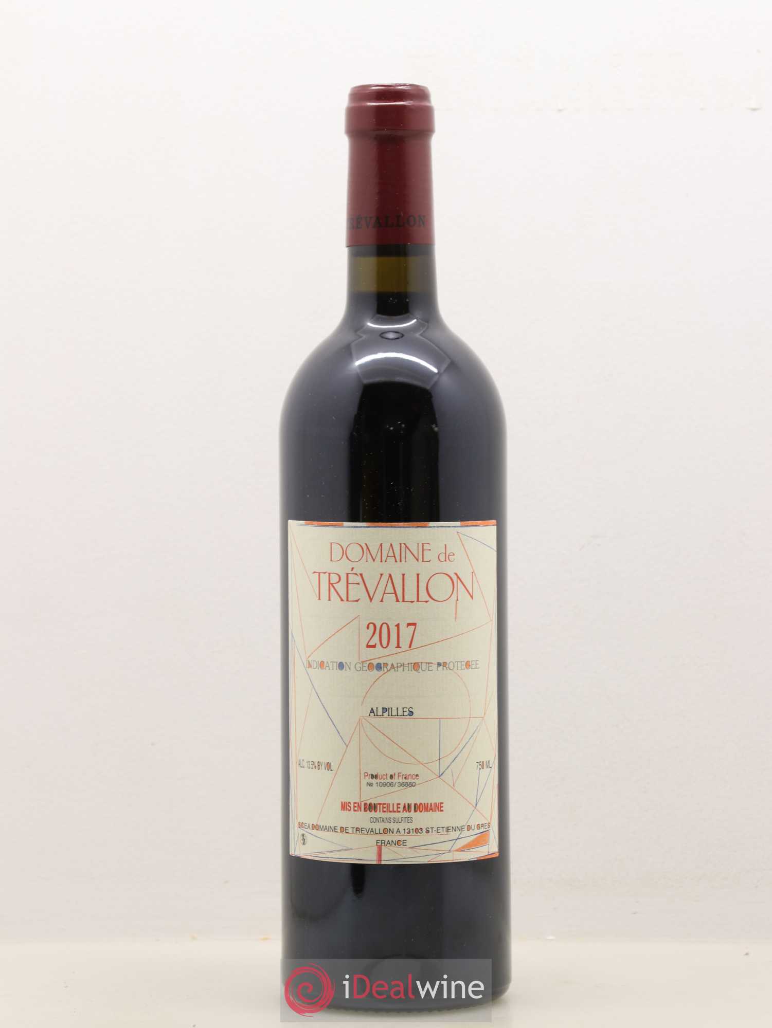Alpilles Trévallon (Domaine de) Eloi Dürrbach 2017 - Lot de 1 bouteille - 0