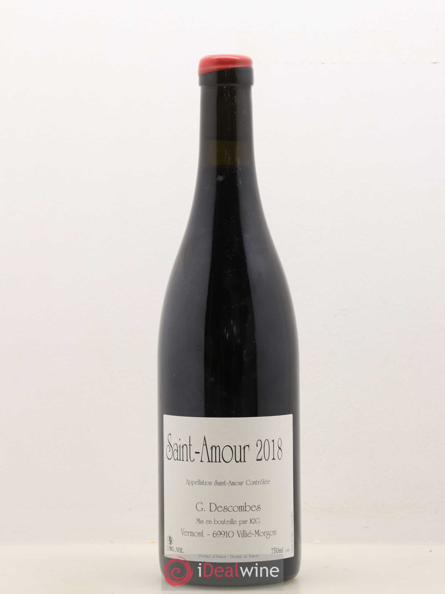 Saint Amour Vieilles Vignes Georges Descombes (Domaine) (sans prix de réserve) 2018 - Lot de 1 bouteille - 0