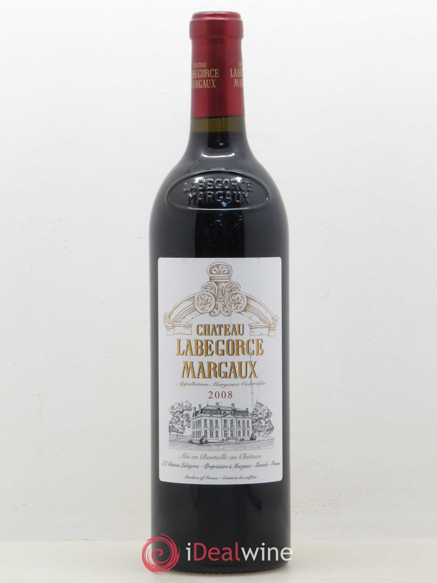 Château Labegorce Cru Bourgeois 2008 - Lot de 1 bouteille - 0