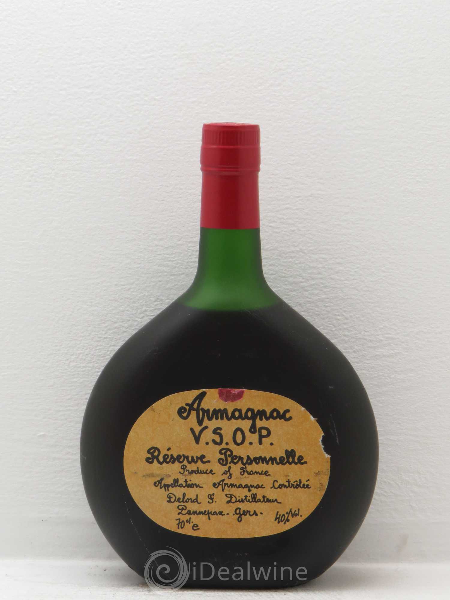 Armagnac VSOP Réserve Personnelle Delord - Posten von 1 Flasche - 0