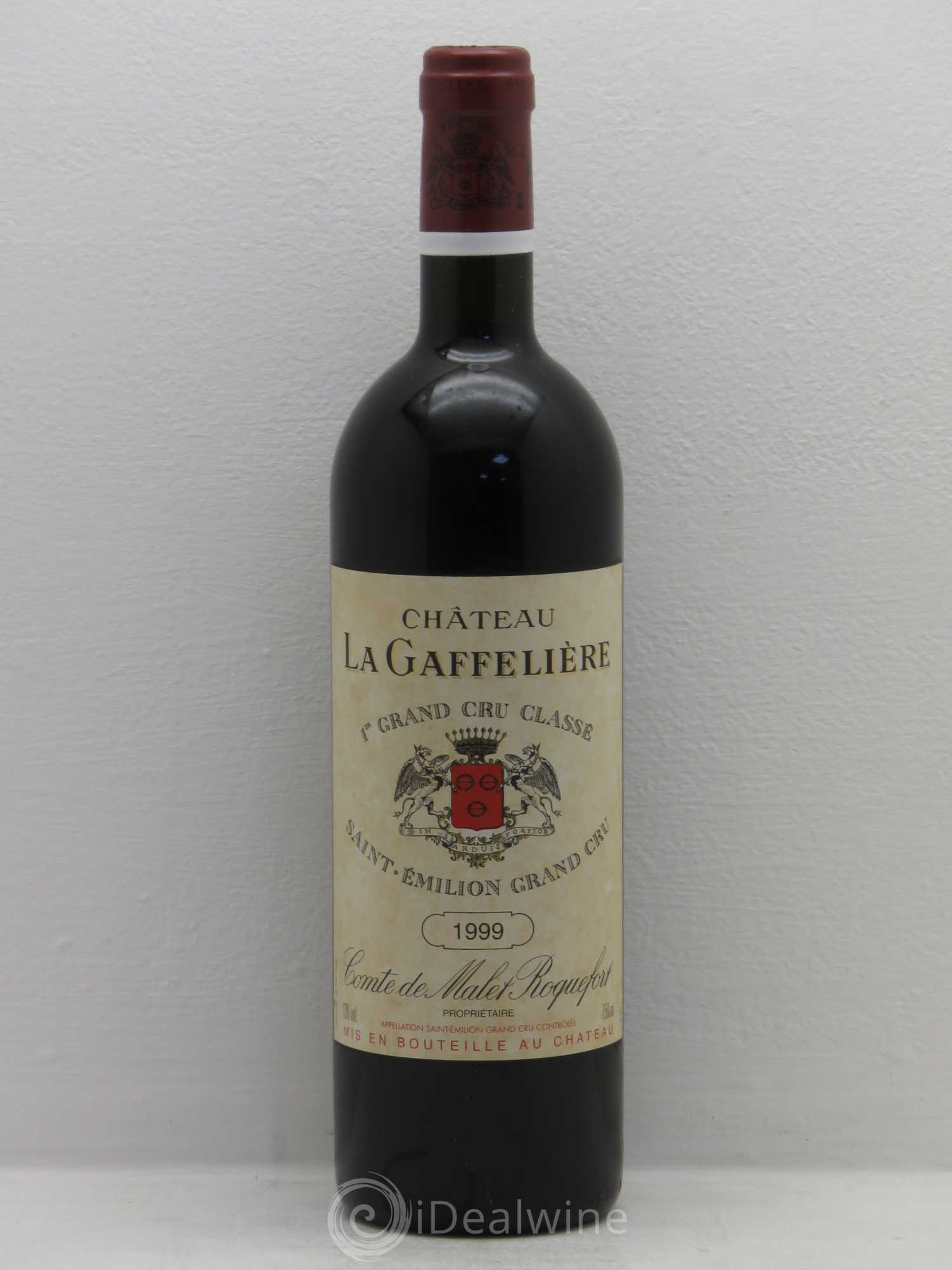 Château la Gaffelière 1er Grand Cru Classé B 1999 - Lot de 1 bouteille - 0