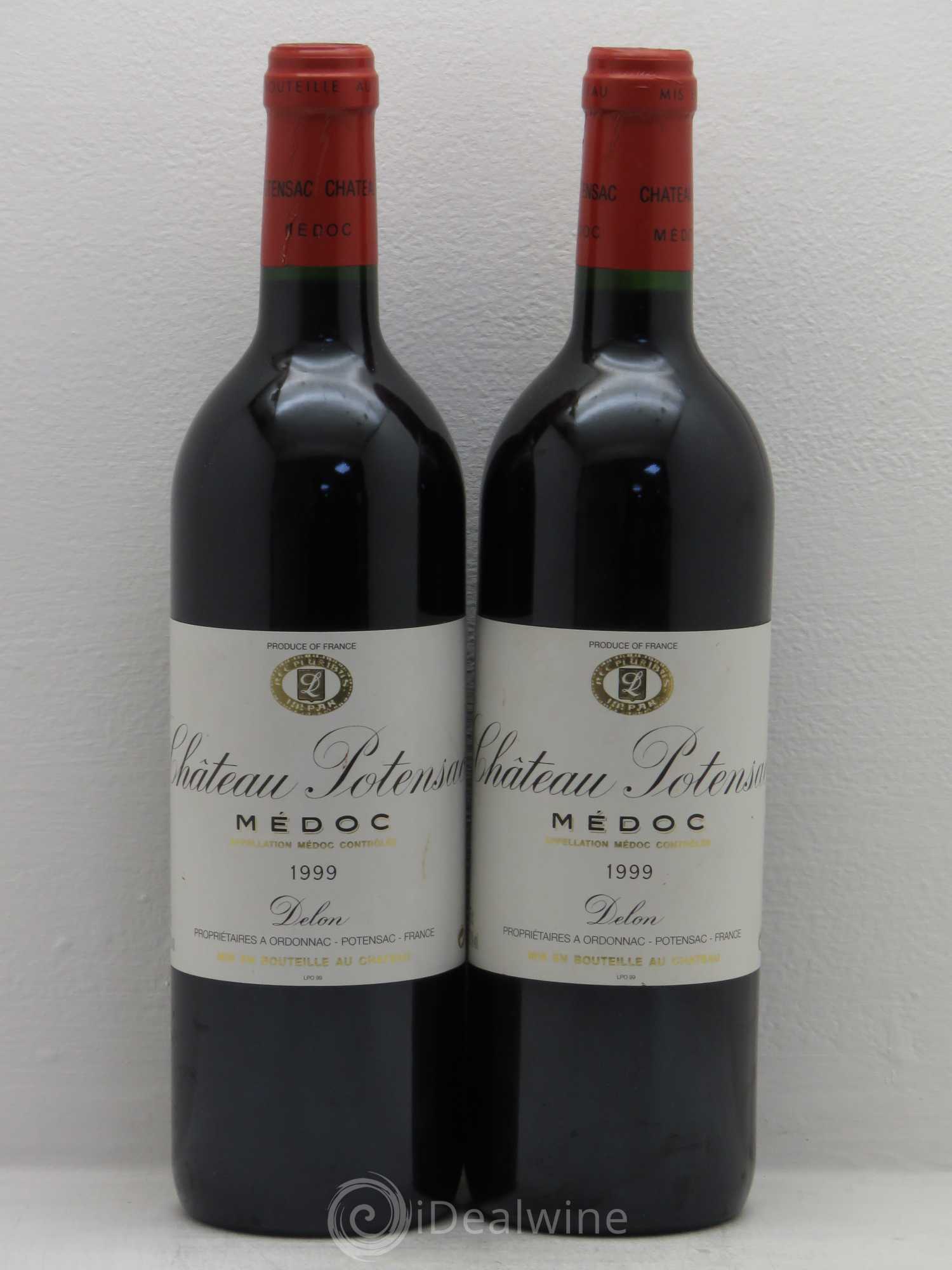 Château Potensac 1999 - Lot de 2 bouteilles - 0