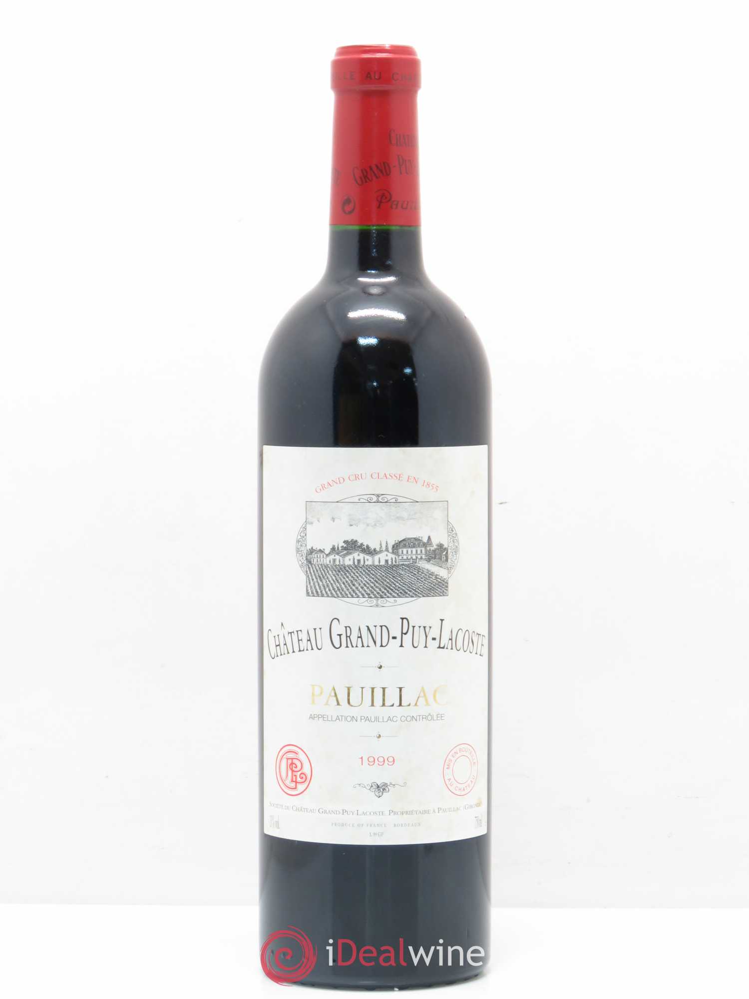 Château Grand Puy Lacoste 5ème Grand Cru Classé 1999 - Lot de 1 bouteille - 0