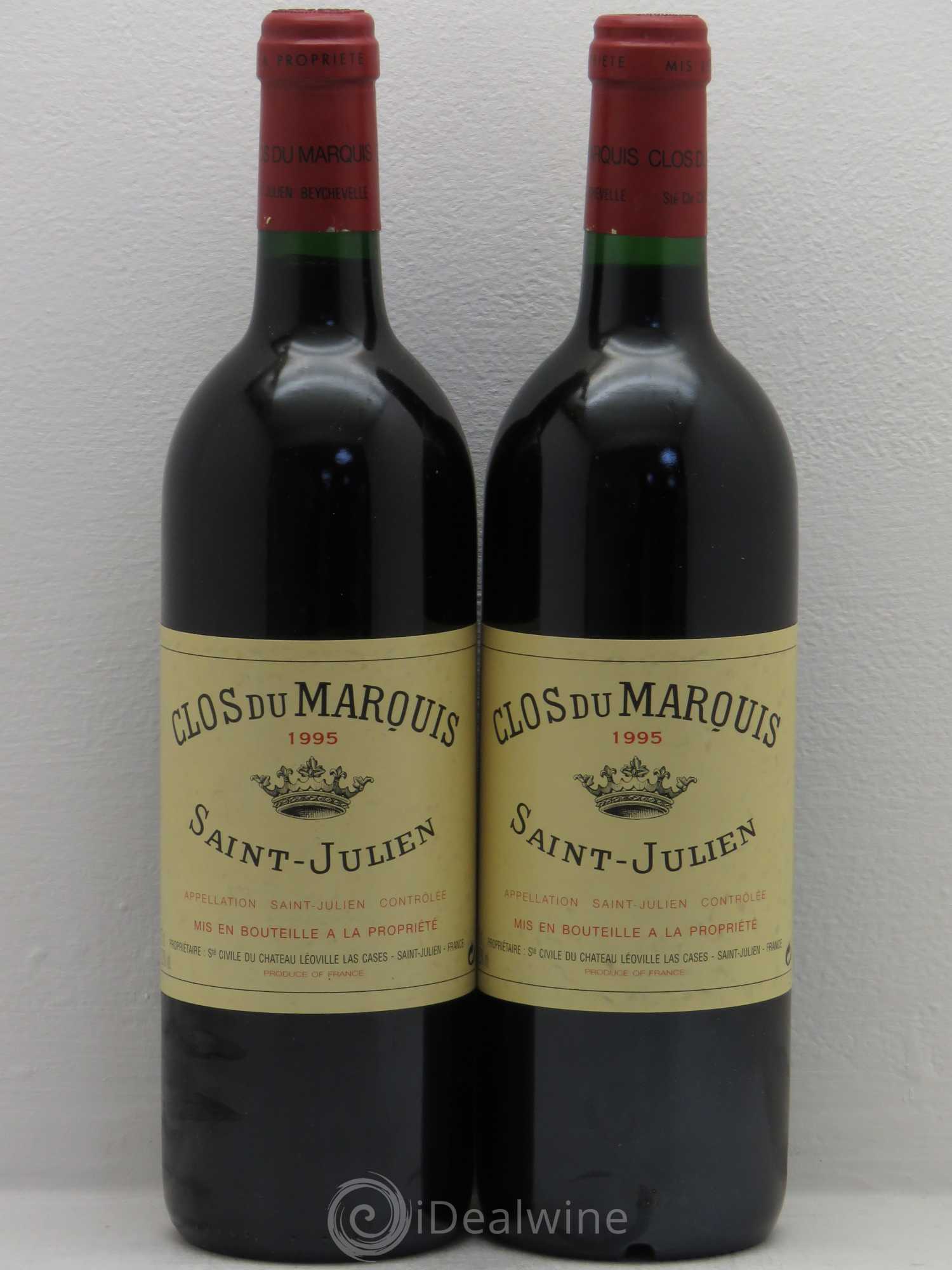 Clos du Marquis 1995 - Lot de 2 bouteilles - 0