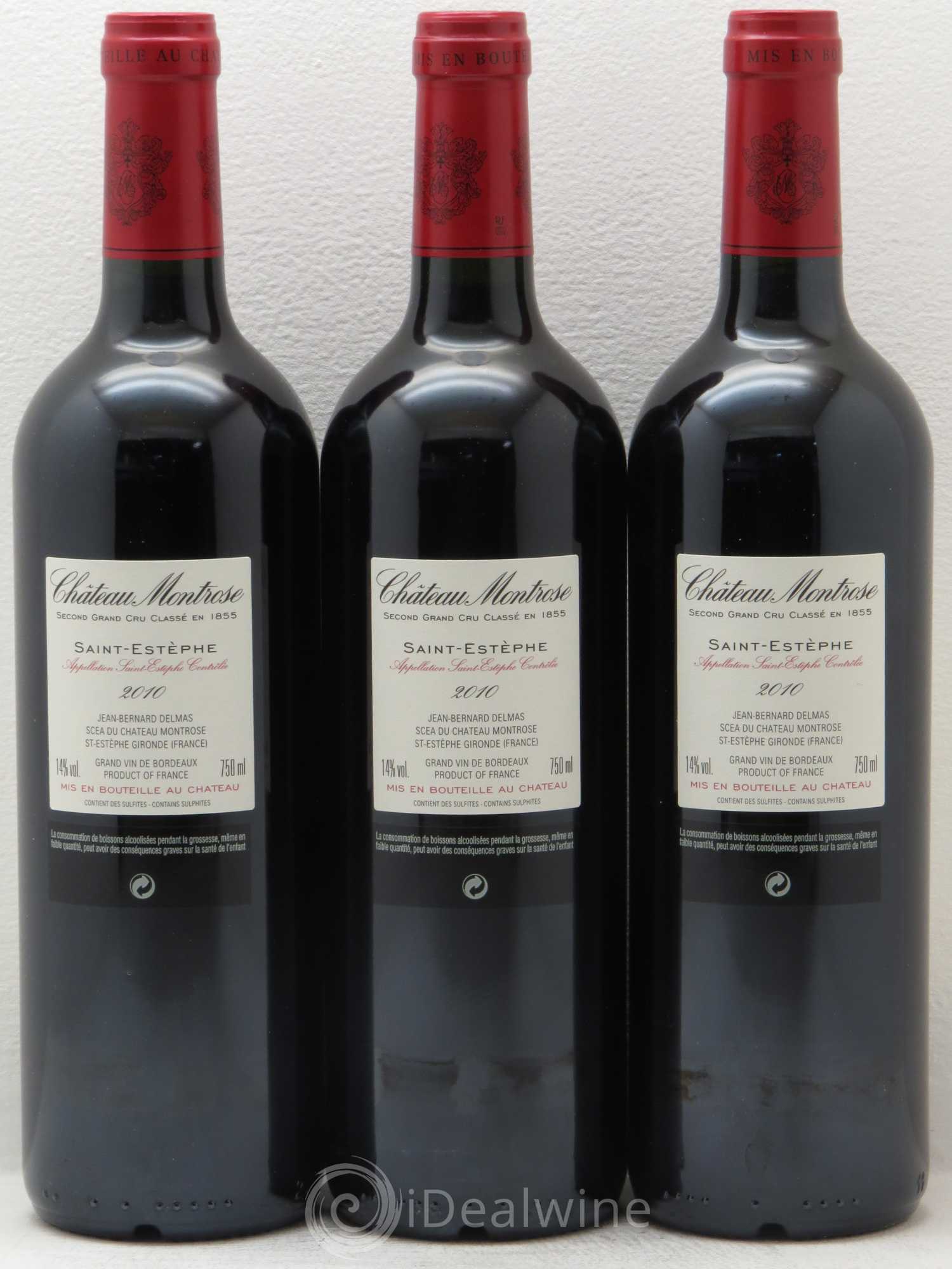 Château Montrose 2ème Grand Cru Classé 2010 - Lot de 12 bouteilles - 7