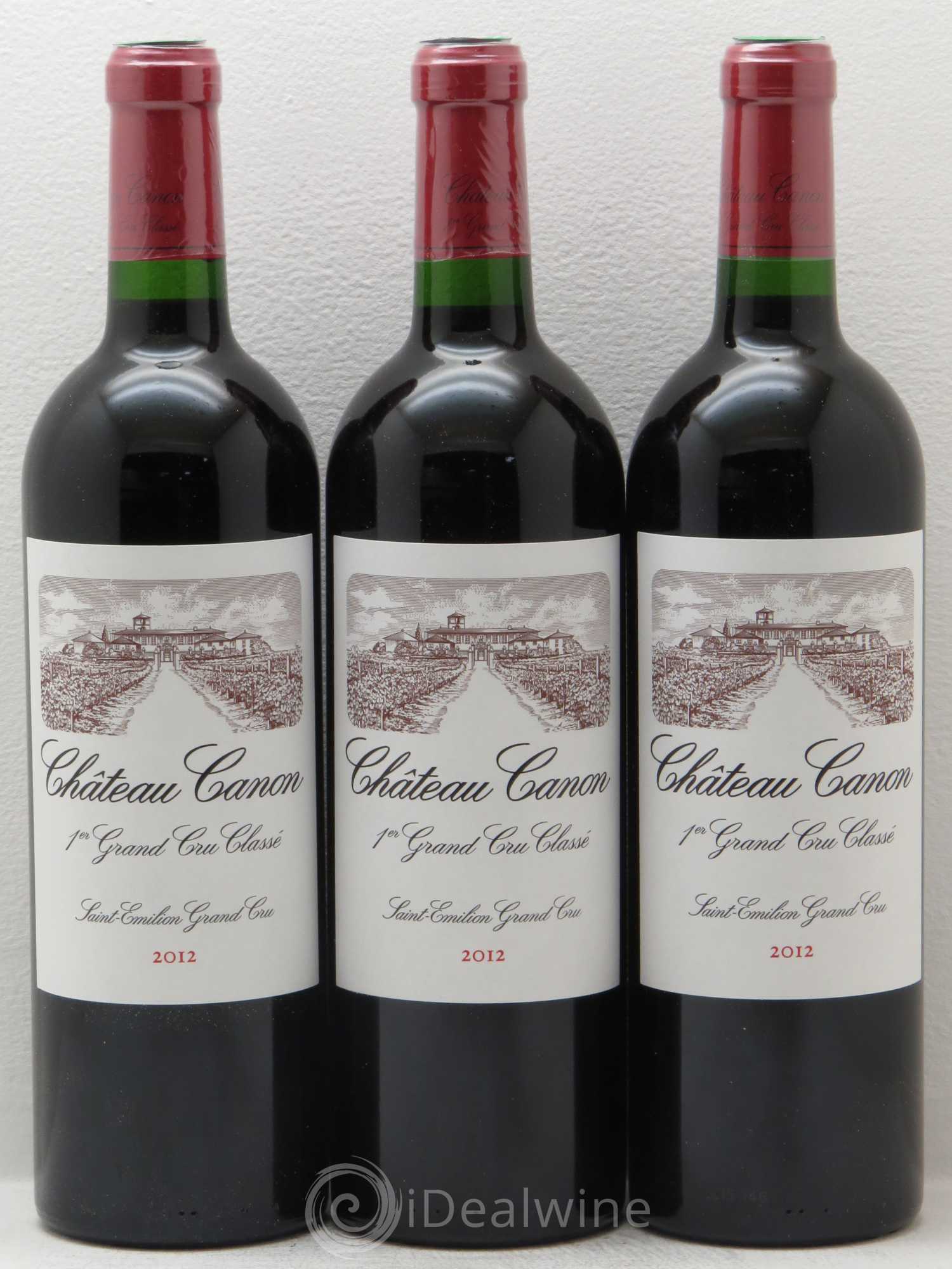 Château Canon 1er Grand Cru Classé B 2012 - Lot de 12 bouteilles - 5