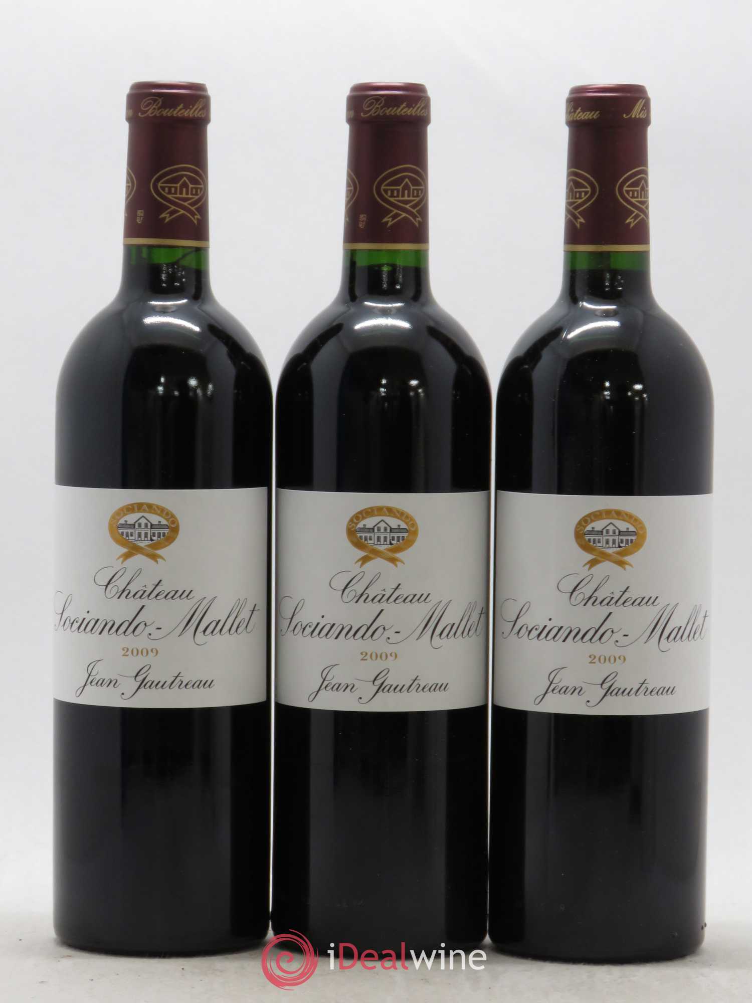 Château Sociando Mallet 2009 - Lot de 12 bouteilles - 2
