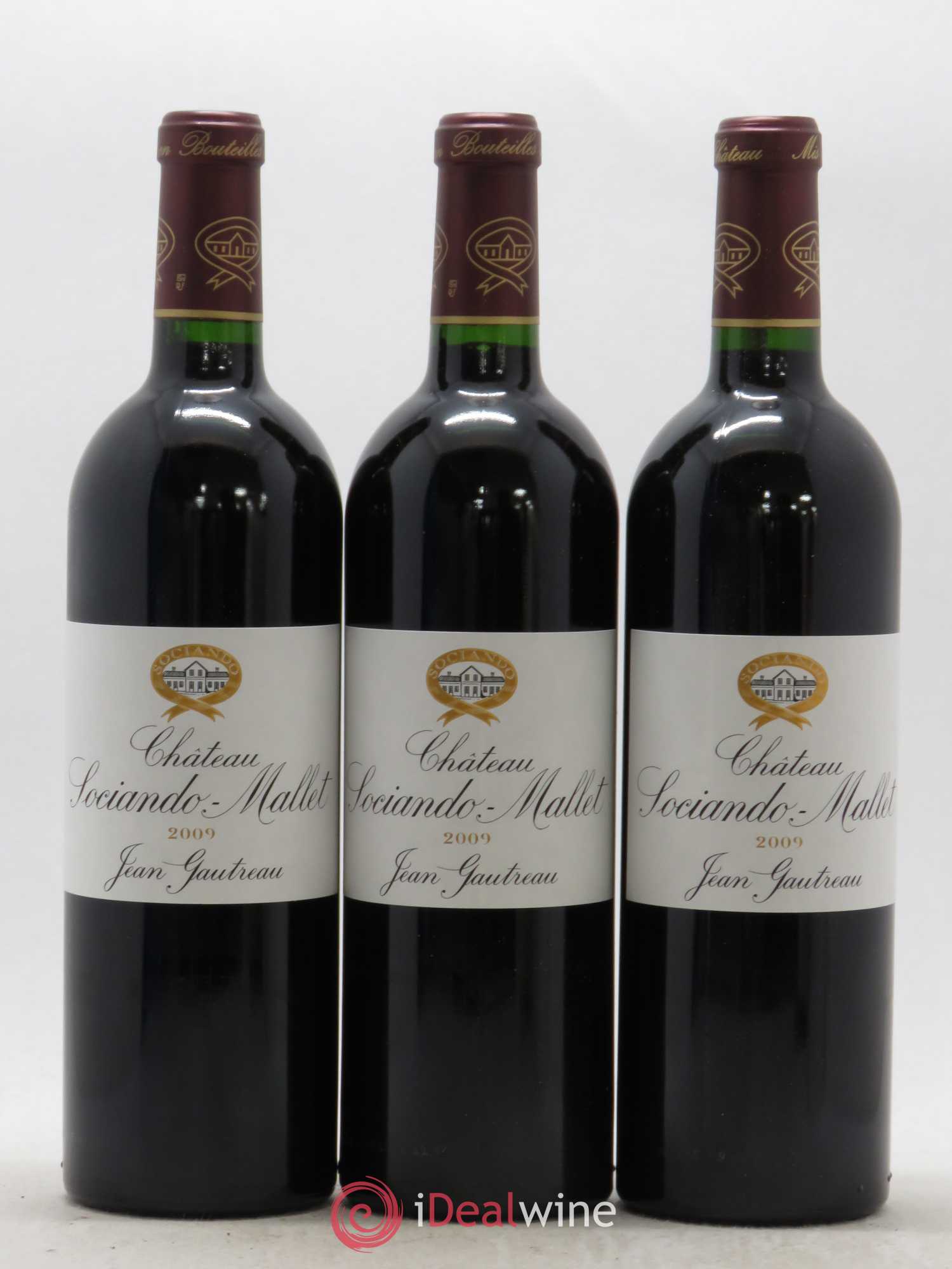 Château Sociando Mallet 2009 - Lot de 12 bouteilles - 3