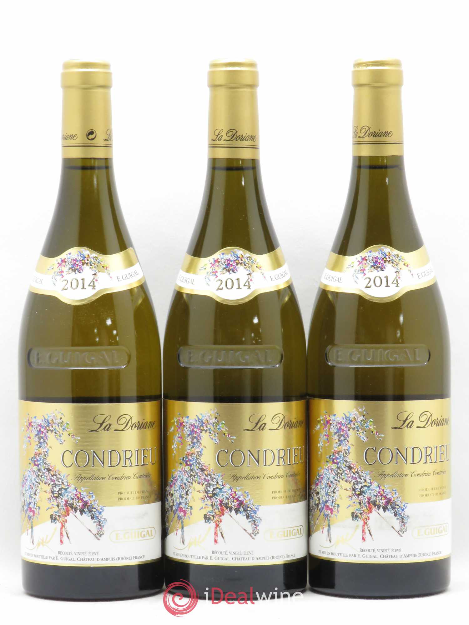 Condrieu La Doriane Guigal 2014 - Lot de 3 bouteilles - 0