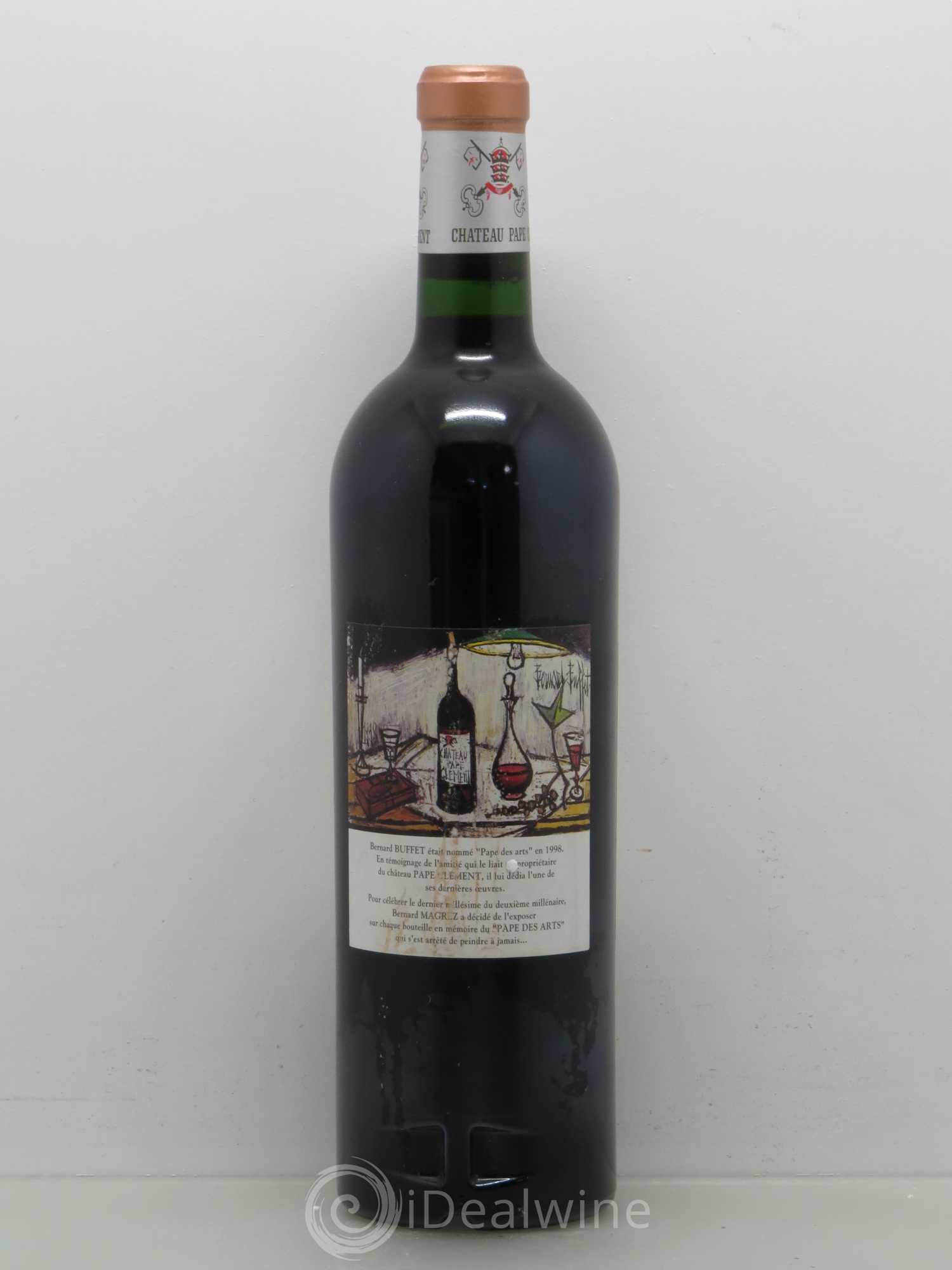 Château Pape Clément Cru Classé de Graves 2000 - Lot de 1 bouteille - 1