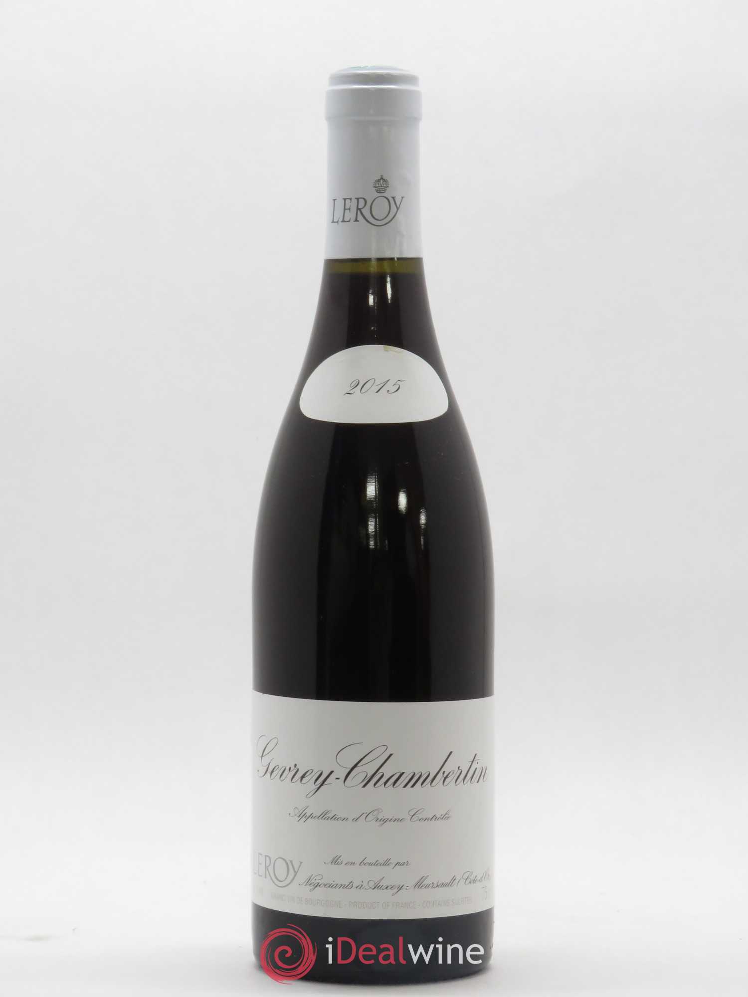 Gevrey-Chambertin Leroy SA 2015 - Lot de 1 bouteille - 0