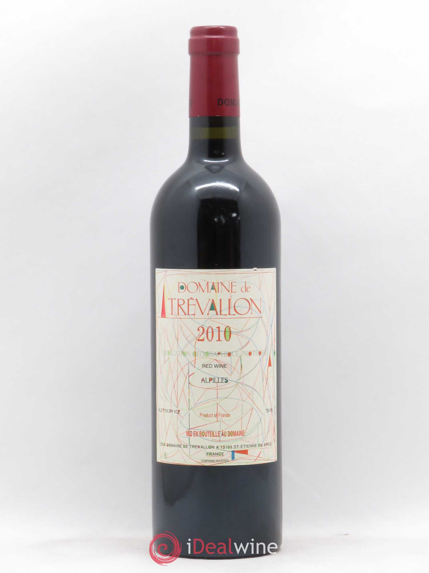 Alpilles Trévallon (Domaine de) Eloi Dürrbach 2010 - Lot de 1 bouteille - 0