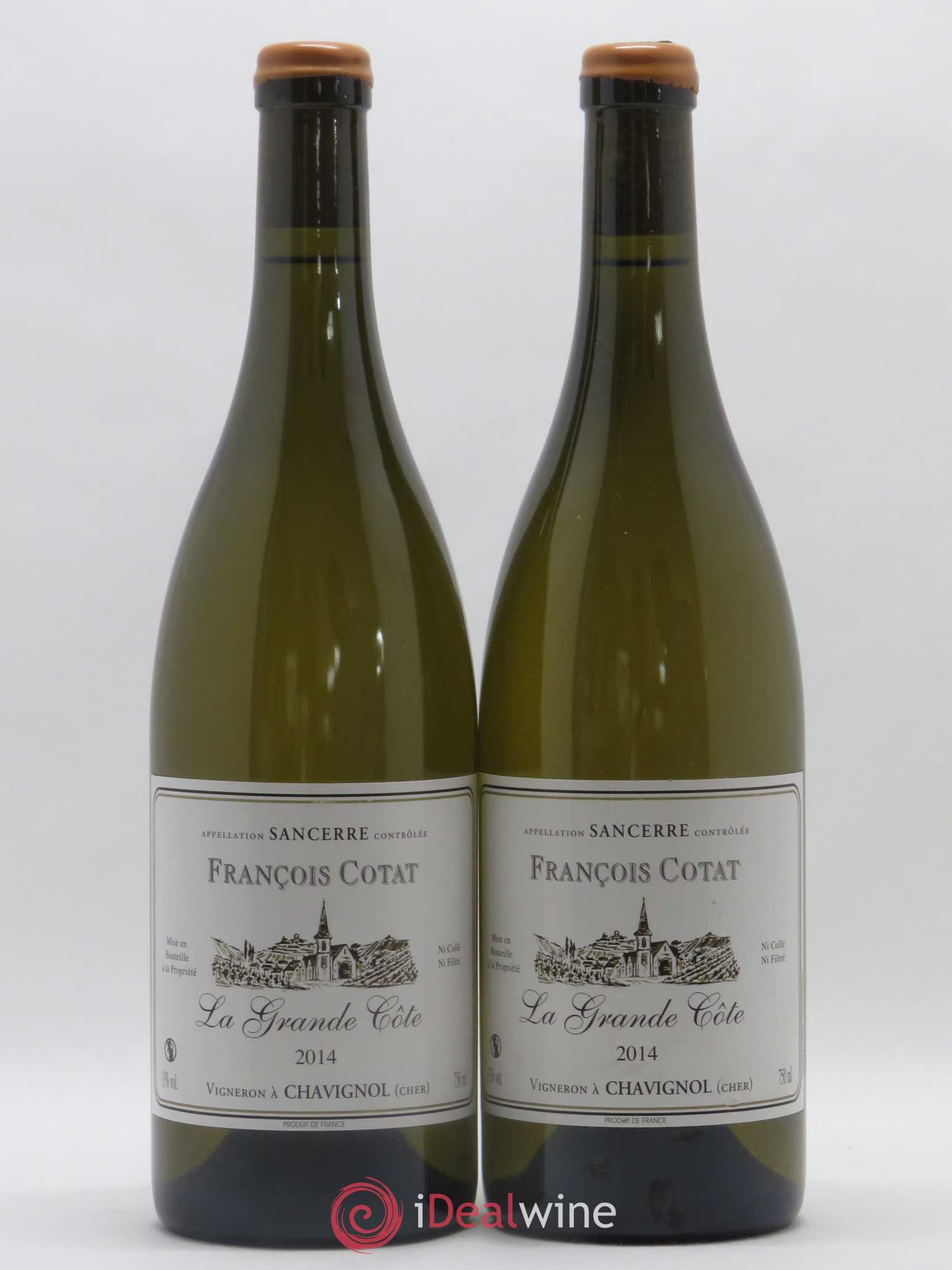 Sancerre La Grande Côte François Cotat 2014 - Lot de 2 bouteilles - 0