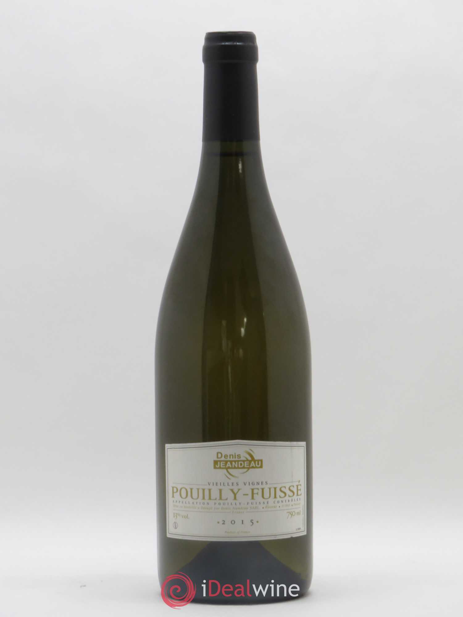 Pouilly-Fuissé Vieilles Vignes Denis Jeandeau 2015 - Posten von 1 Flasche - 0
